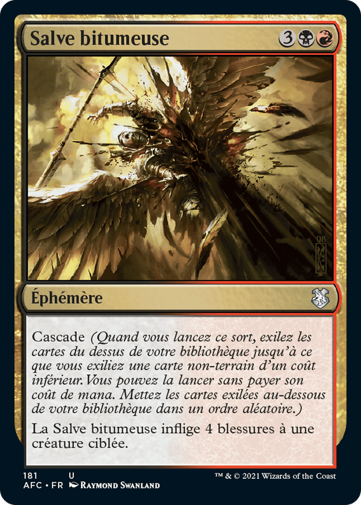Salve bitumeuse — Forgotten Realms Commander — Magic: The Gathering
