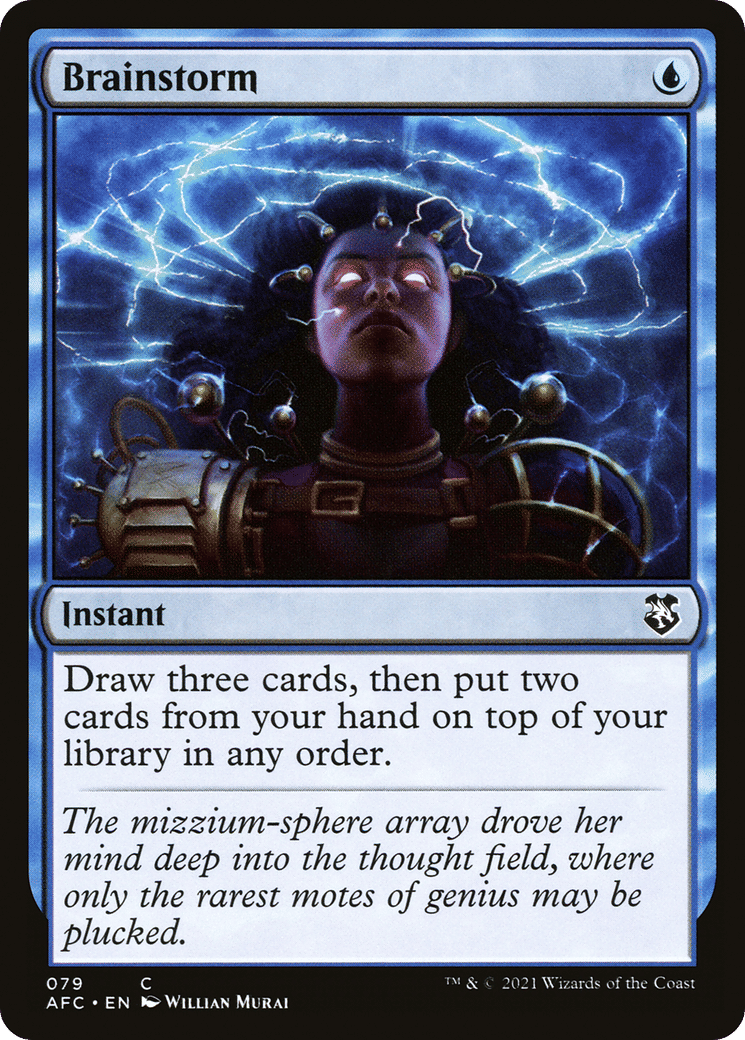 Brainstorm — Forgotten Realms Commander — Magic: The Gathering