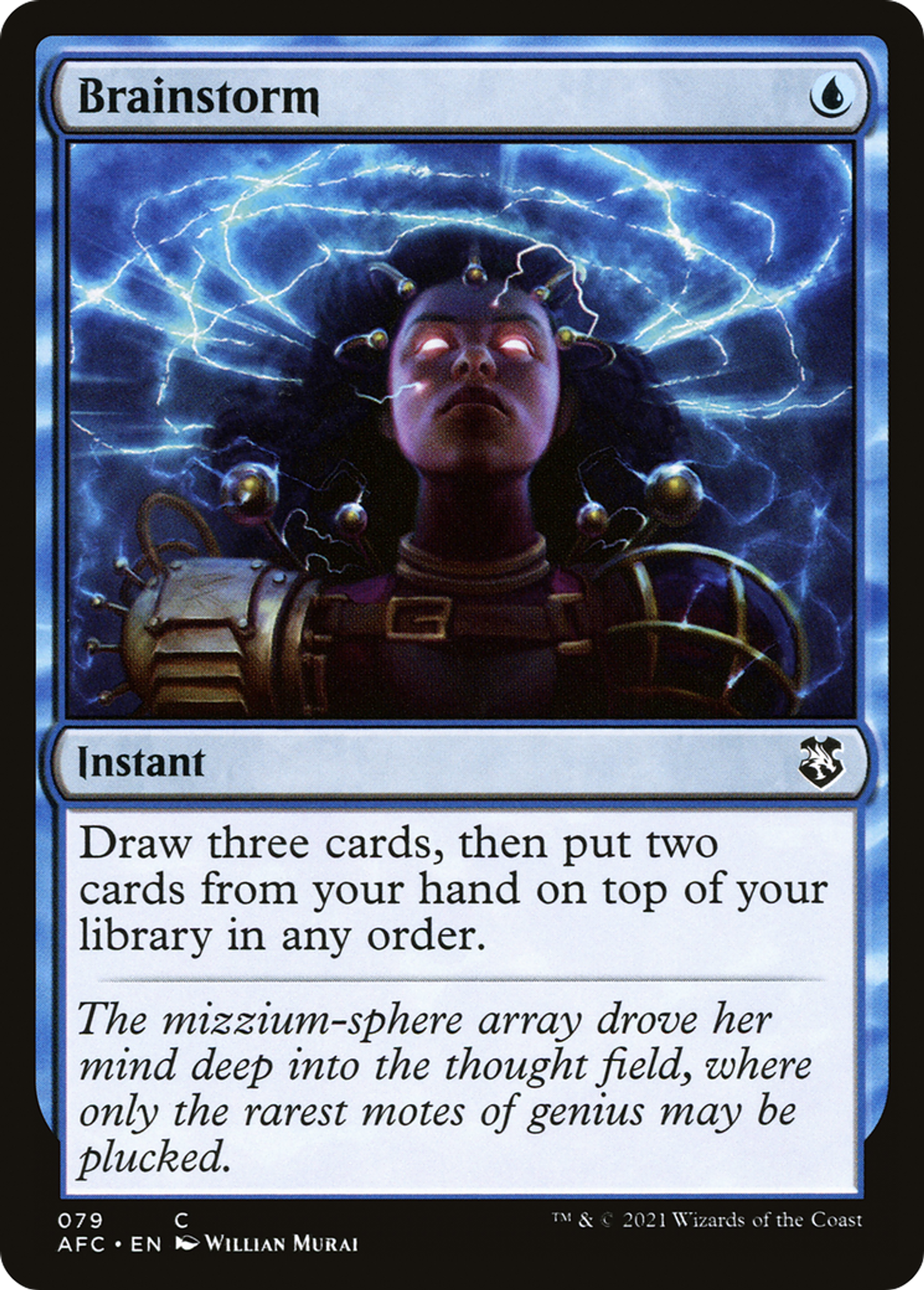 Brainstorm — Forgotten Realms Commander — Magic: The Gathering