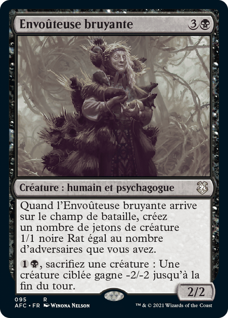 Envoûteuse bruyante — Forgotten Realms Commander — Magic: The Gathering