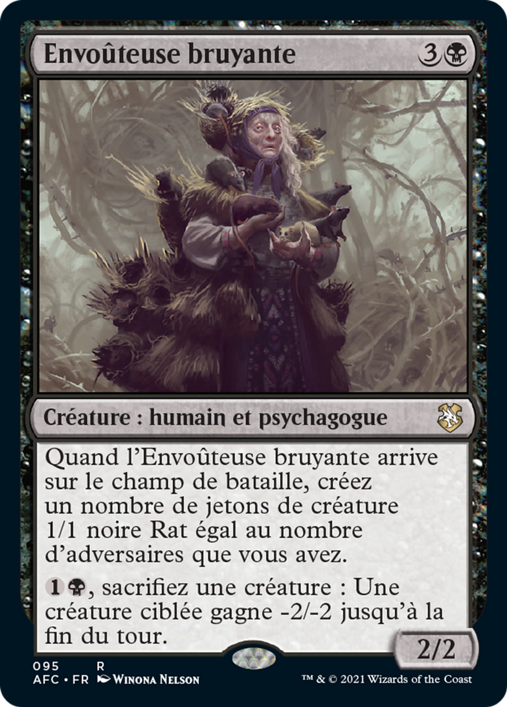 Envoûteuse bruyante — Forgotten Realms Commander — Magic: The Gathering
