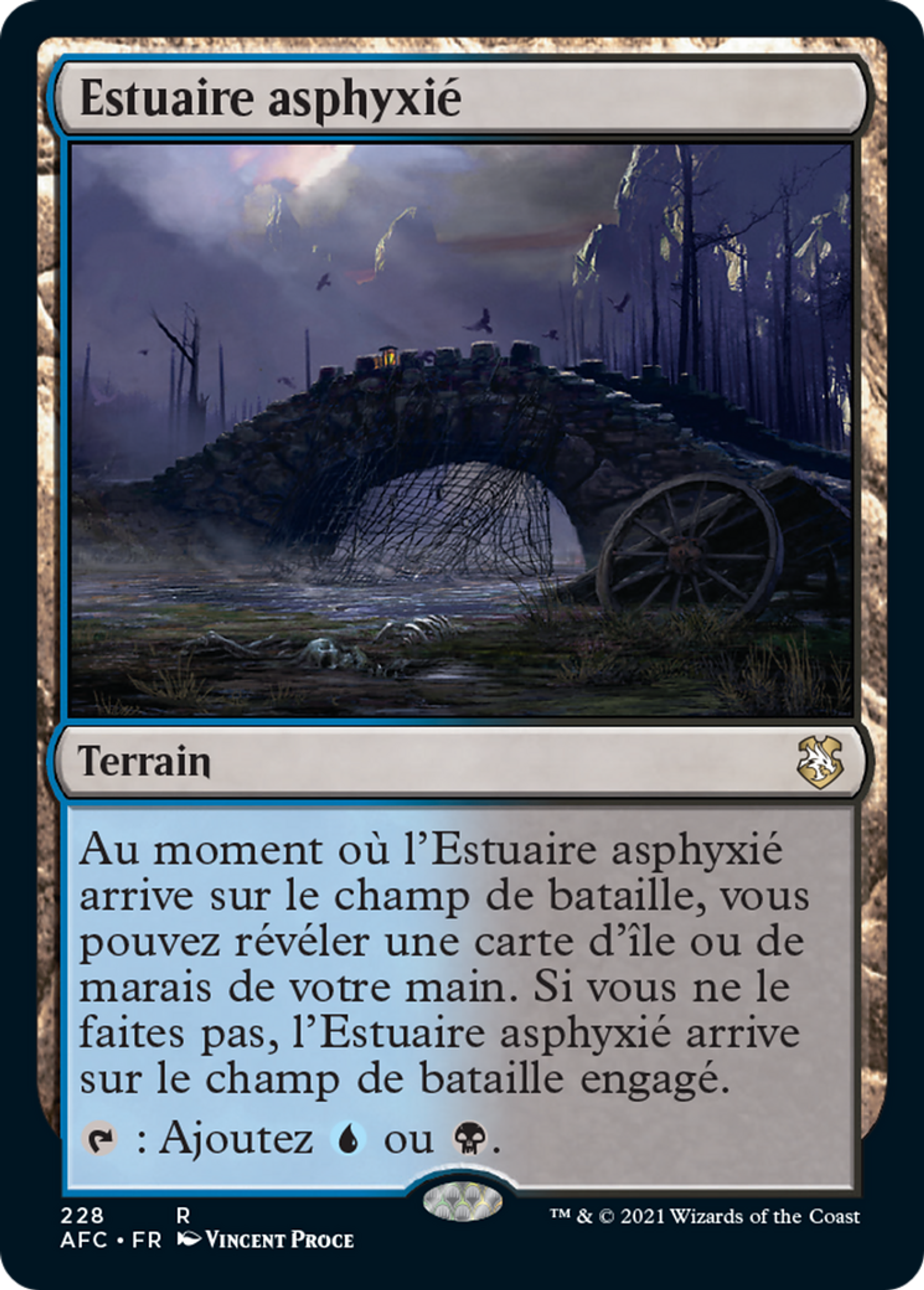 Estuaire asphyxié — Forgotten Realms Commander — Magic: The Gathering