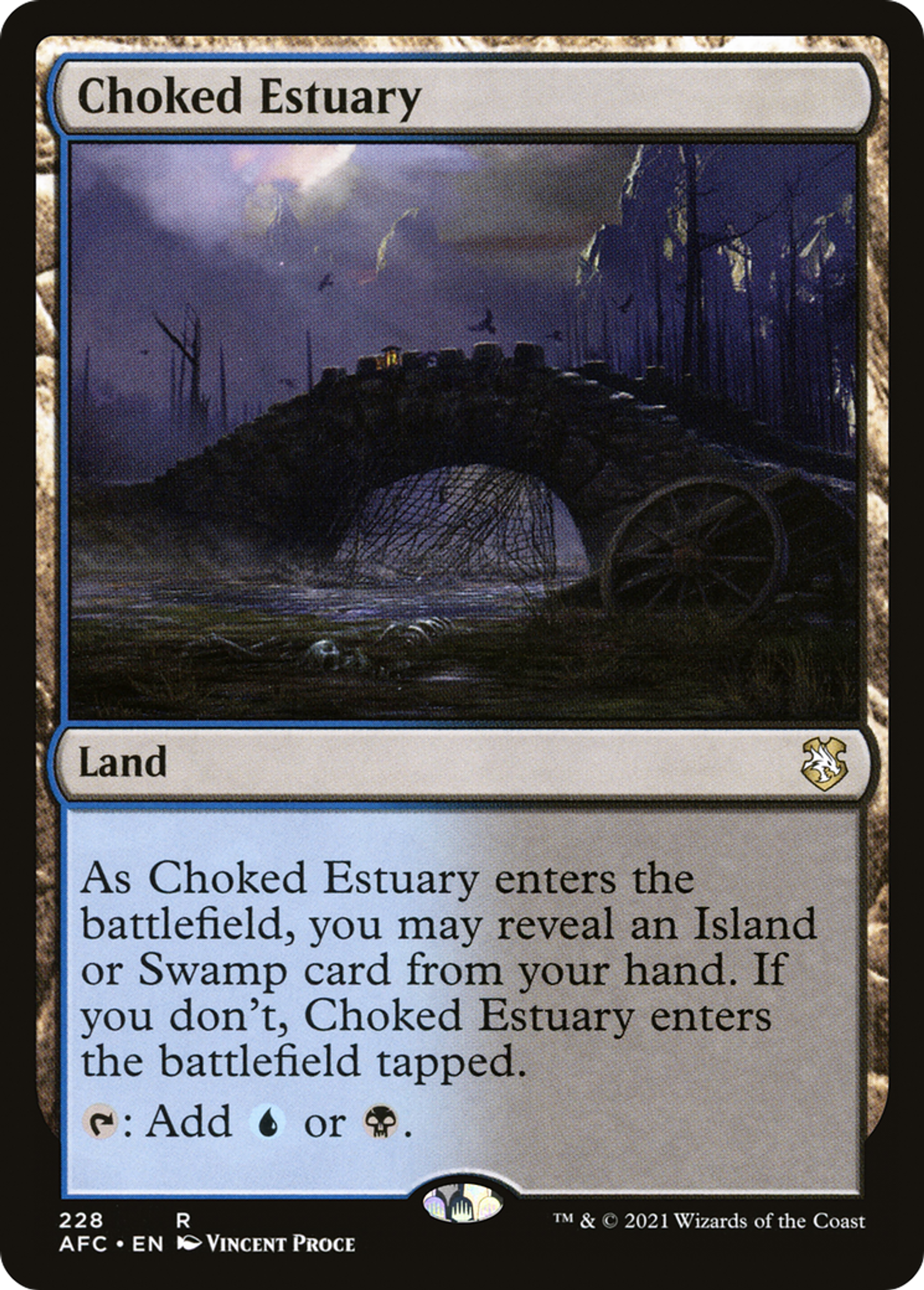 Estuaire asphyxié — Forgotten Realms Commander — Magic: The Gathering