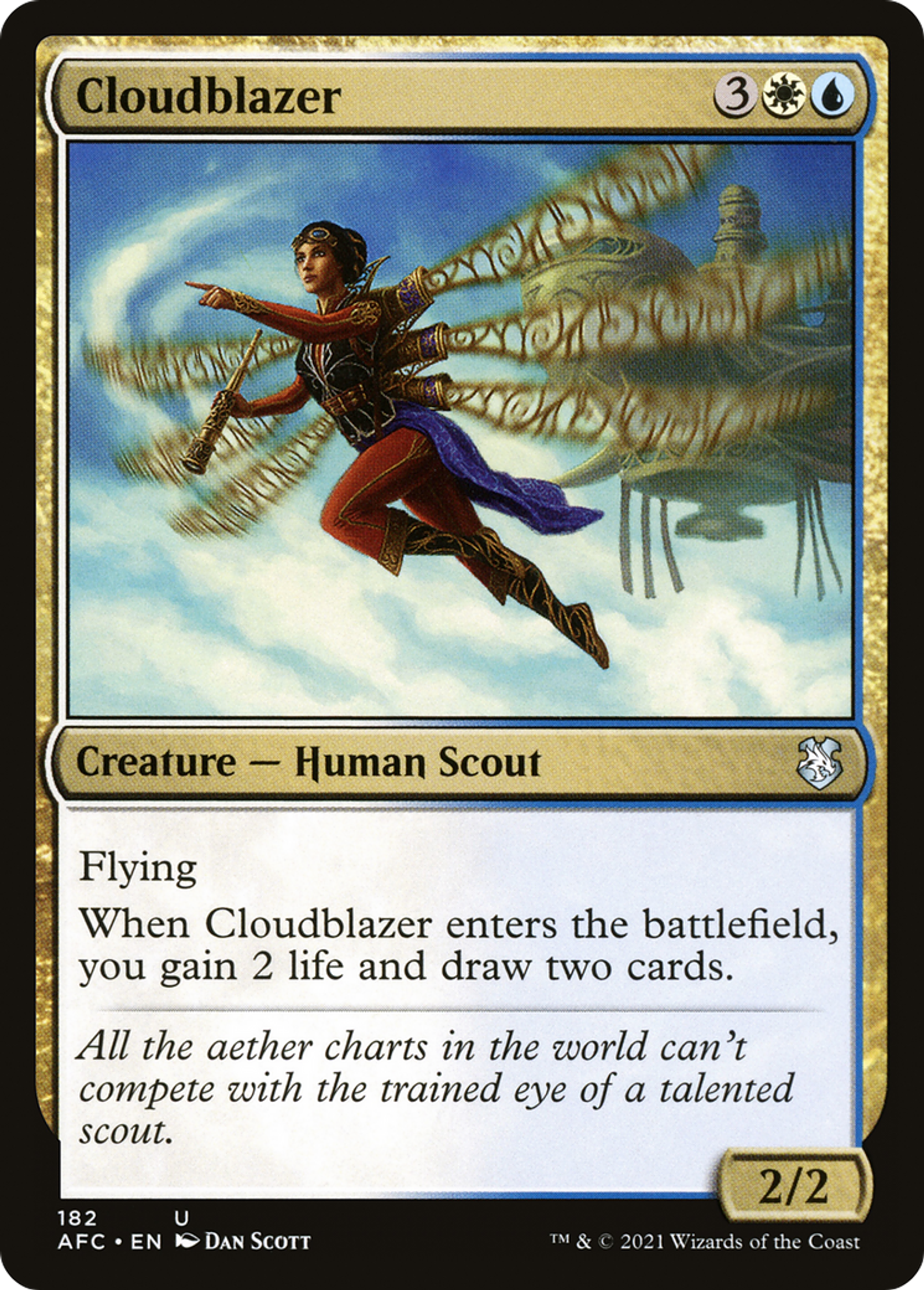 Défricheuse des nuages — Forgotten Realms Commander — Magic: The Gathering
