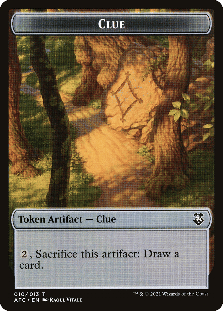 Clue — Forgotten Realms Commander — Magic: The Gathering