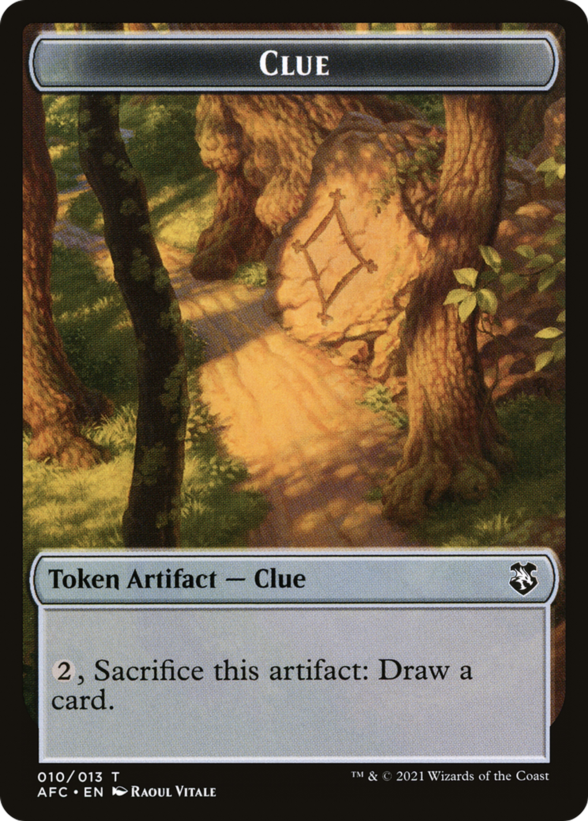 Clue — Forgotten Realms Commander — Magic: The Gathering