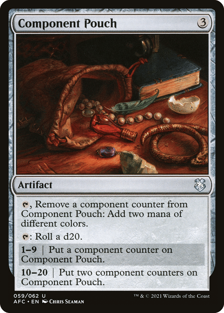 Component Pouch — Forgotten Realms Commander — Magic: The Gathering