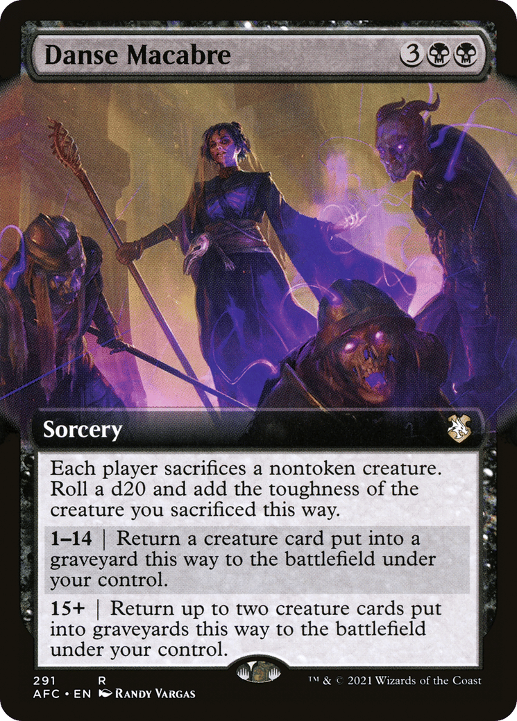 Danse Macabre — Forgotten Realms Commander — Magic: The Gathering