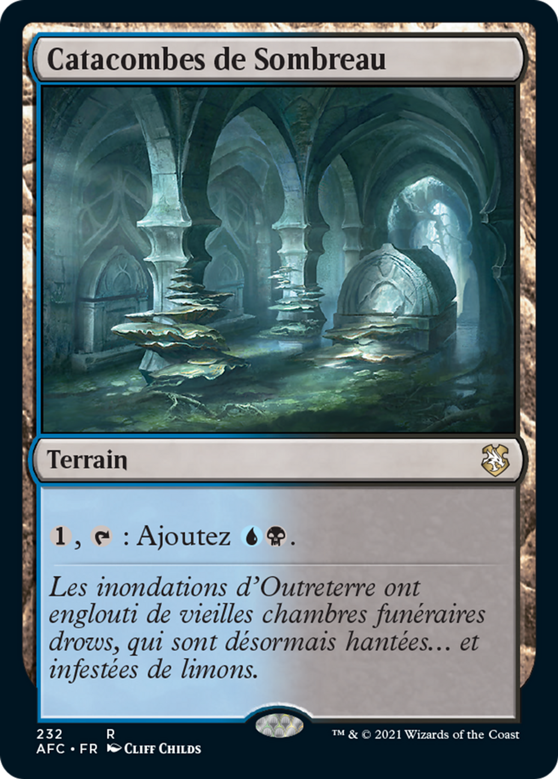 Catacombes de Sombreau — Forgotten Realms Commander — Magic: The Gathering