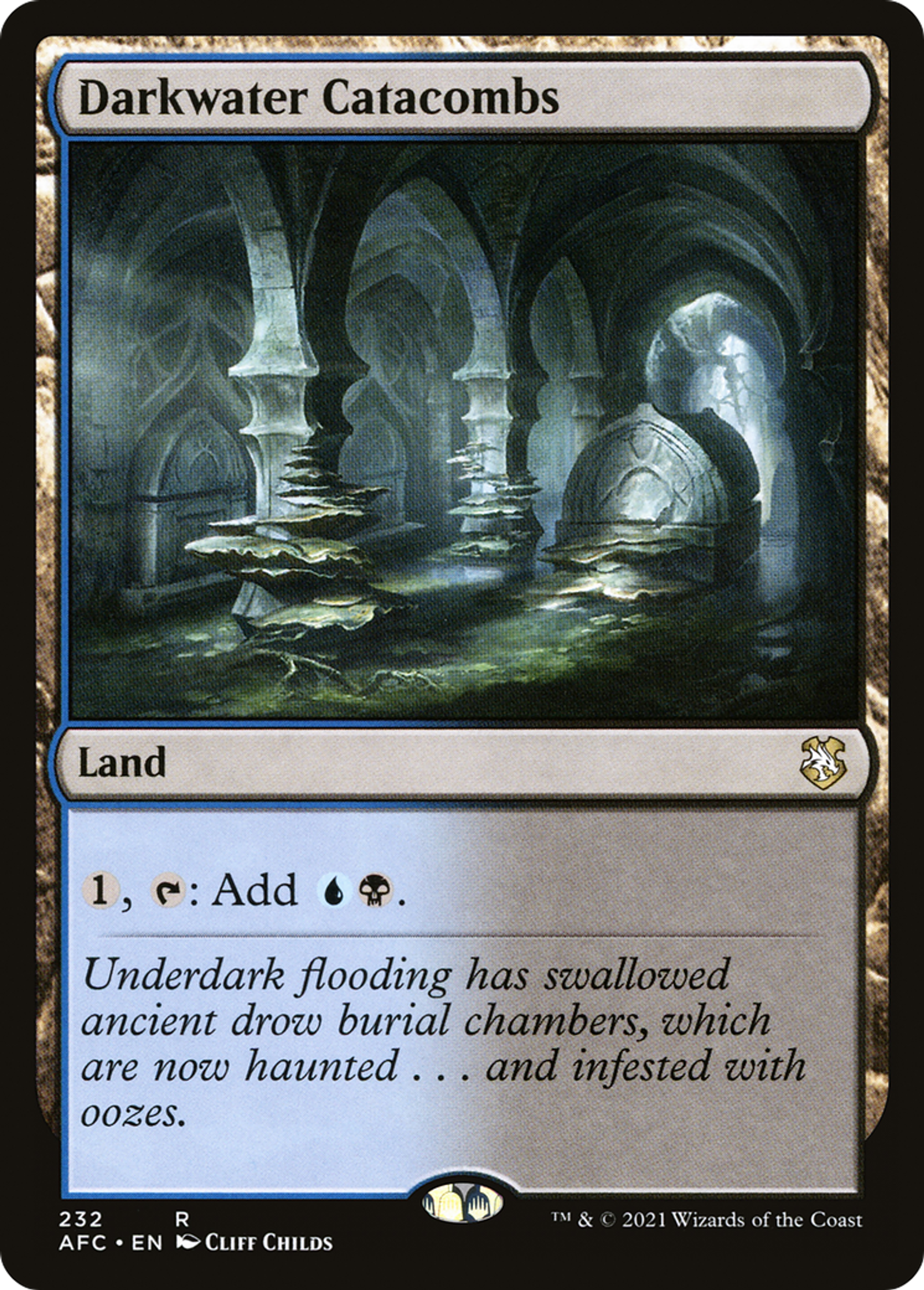 Catacombes de Sombreau — Forgotten Realms Commander — Magic: The Gathering