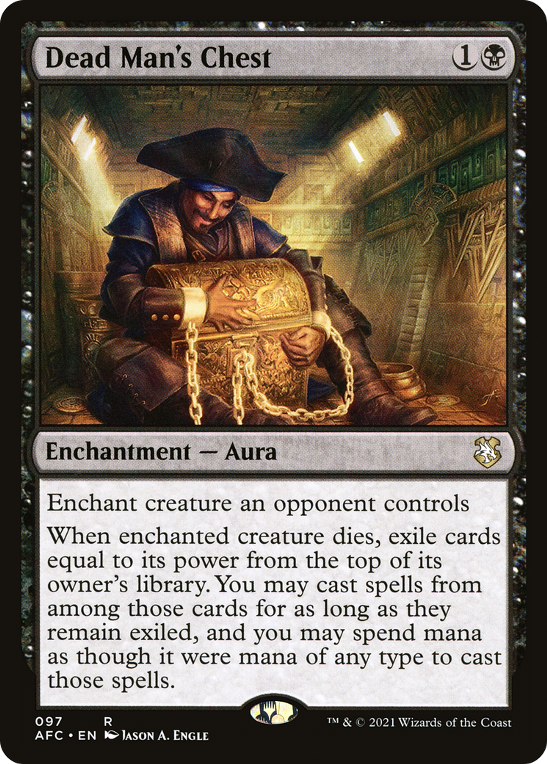Dead Man's Chest — Forgotten Realms Commander — Magic: The Gathering