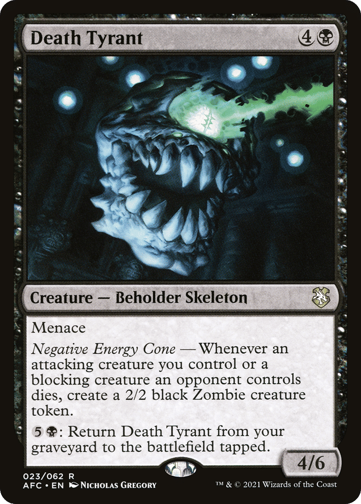 Death Tyrant — Forgotten Realms Commander — Magic: The Gathering