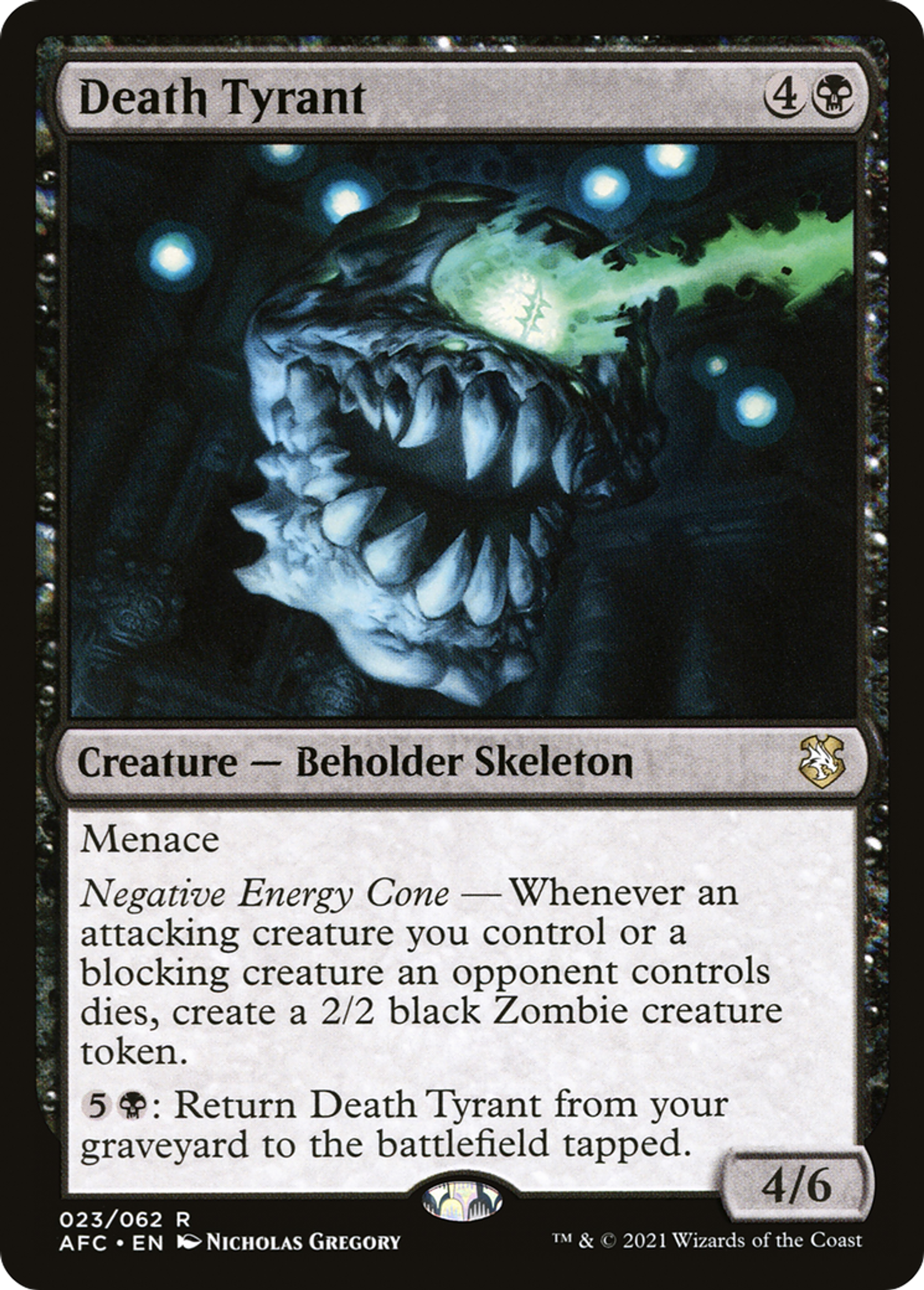 Death Tyrant — Forgotten Realms Commander — Magic: The Gathering