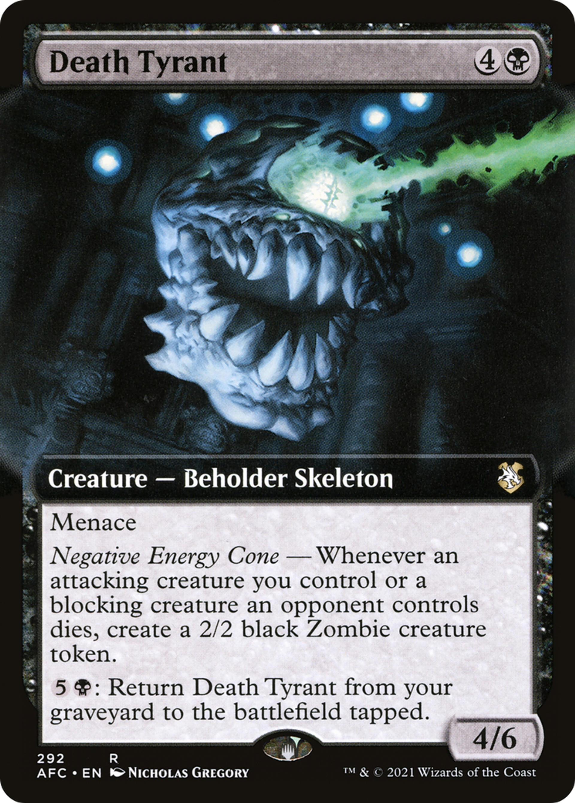 Death Tyrant — Forgotten Realms Commander — Magic: The Gathering