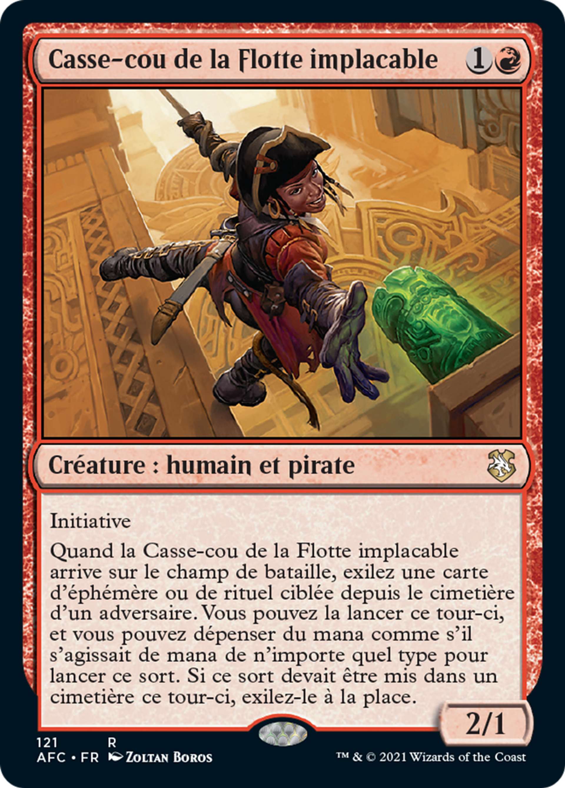 Casse-cou de la Flotte implacable — Forgotten Realms Commander — Magic: The Gathering