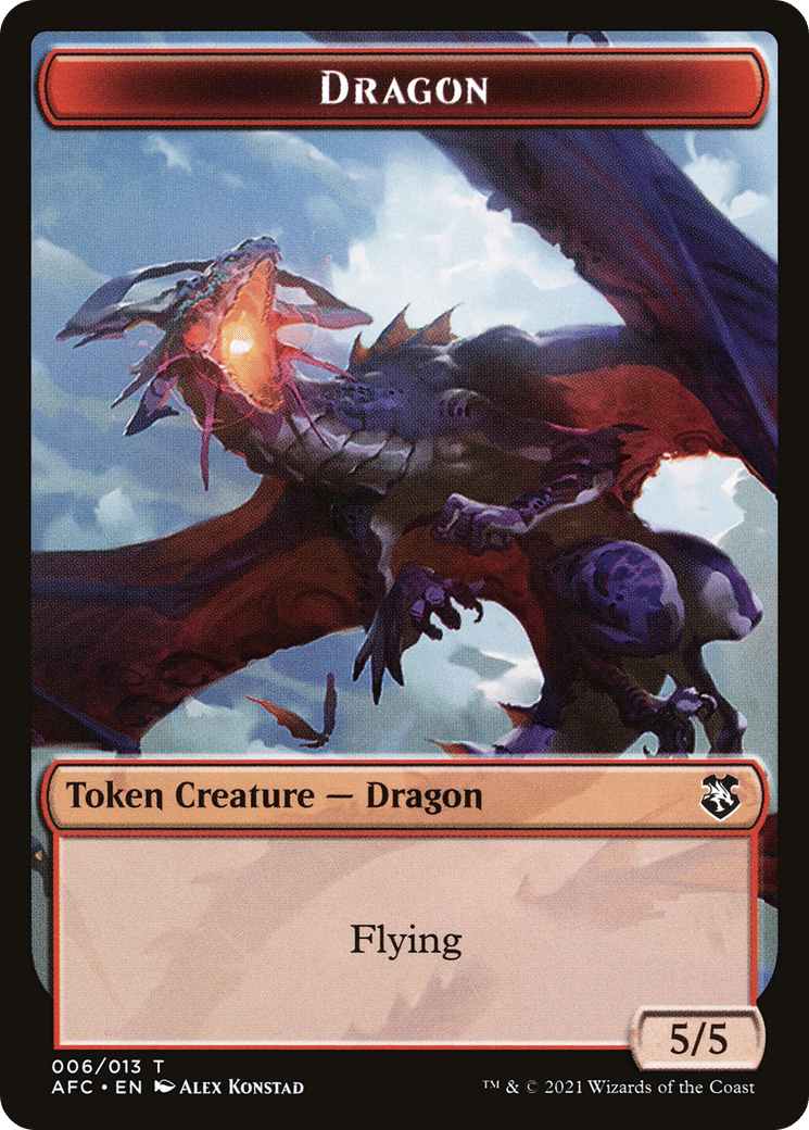 Dragon — Forgotten Realms Commander — Magic: The Gathering