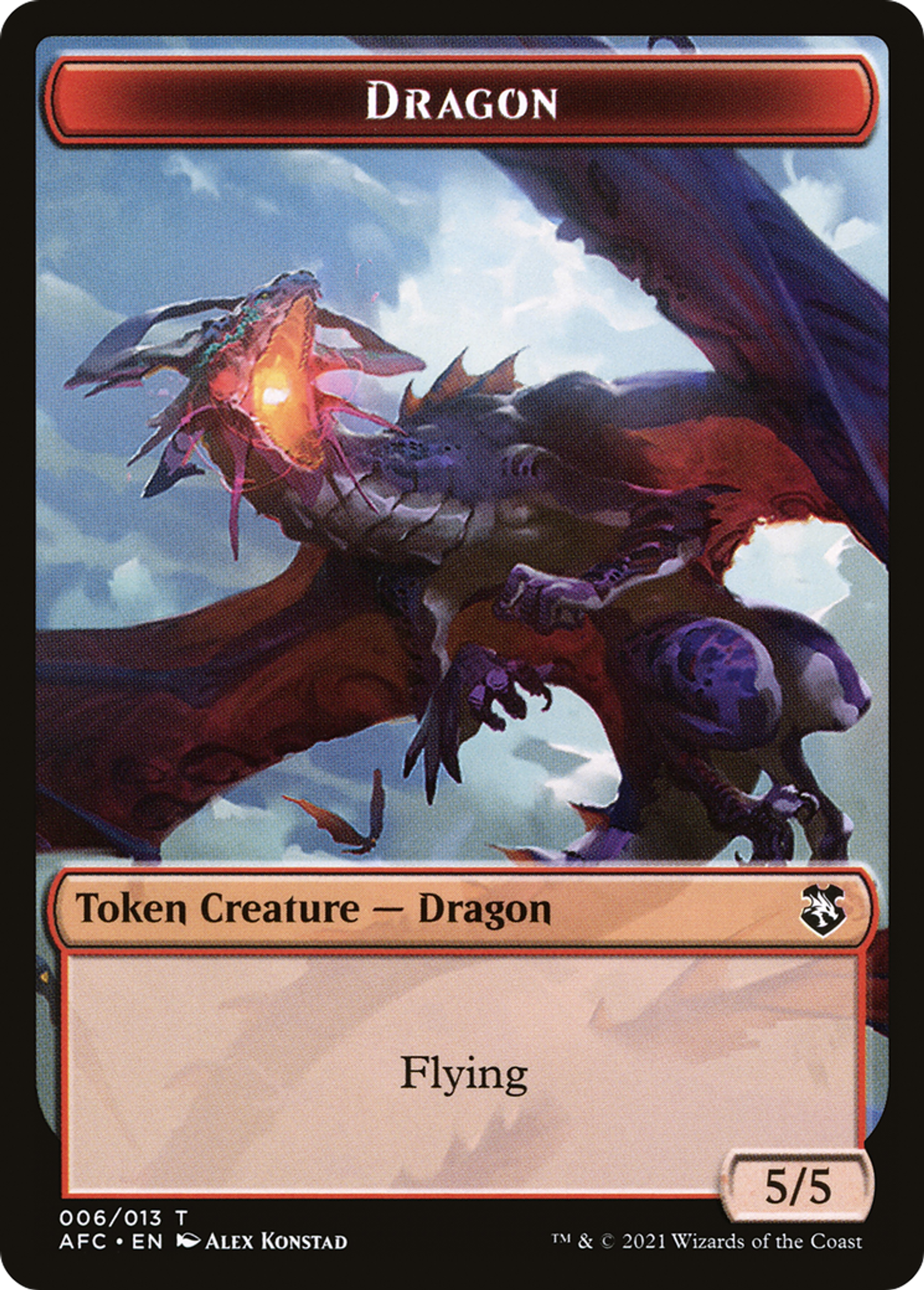 Dragon — Forgotten Realms Commander — Magic: The Gathering