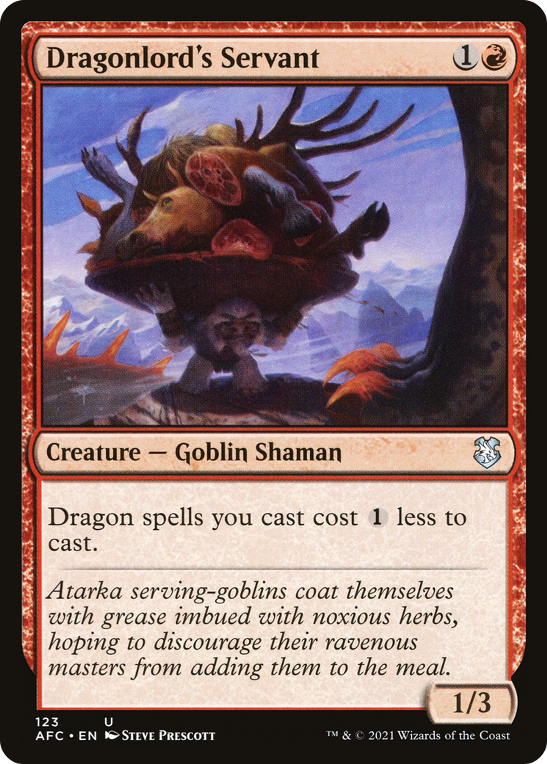 Dragonlord's Servant — Forgotten Realms Commander — Magic: The Gathering