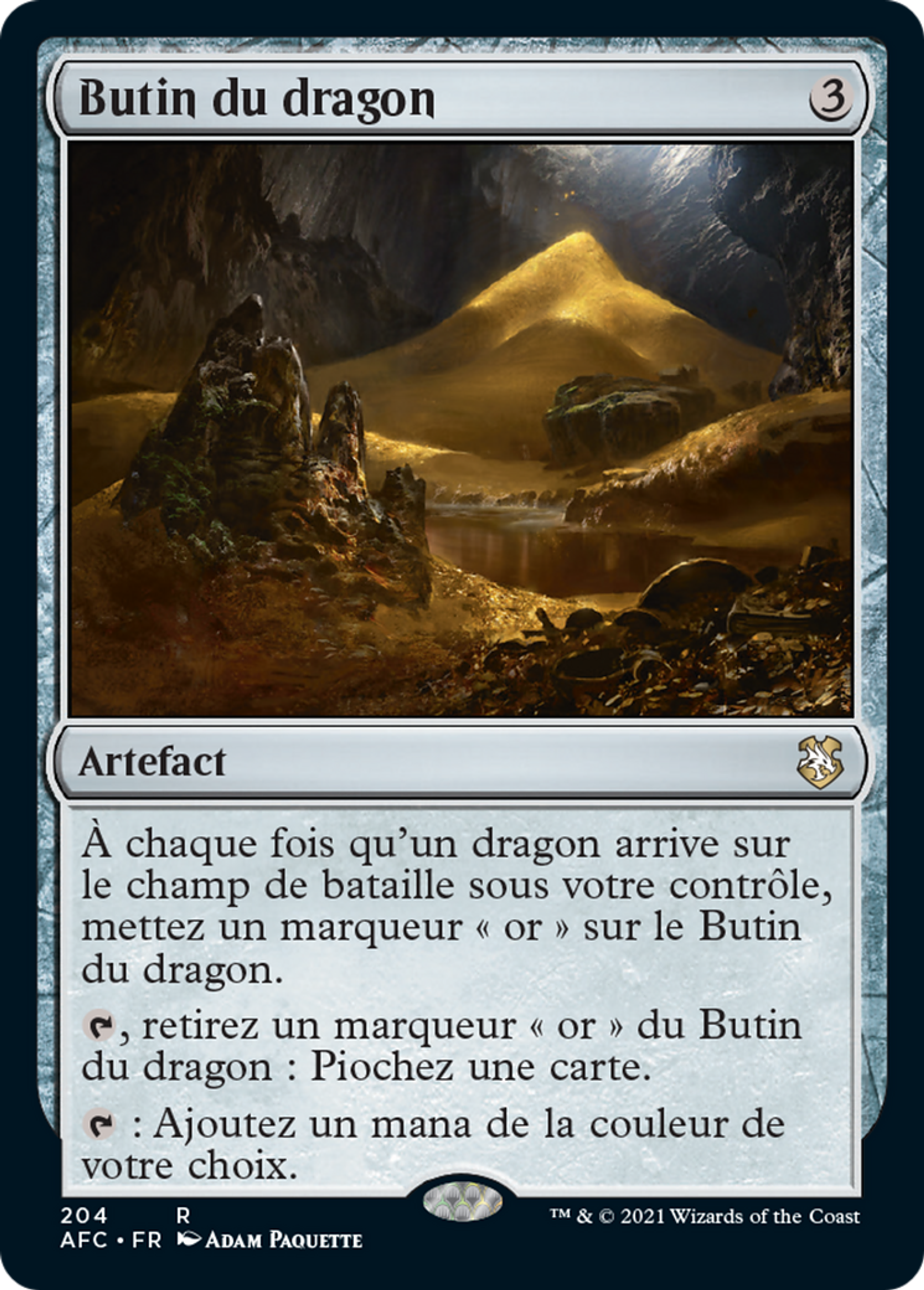 Butin du dragon — Forgotten Realms Commander — Magic: The Gathering