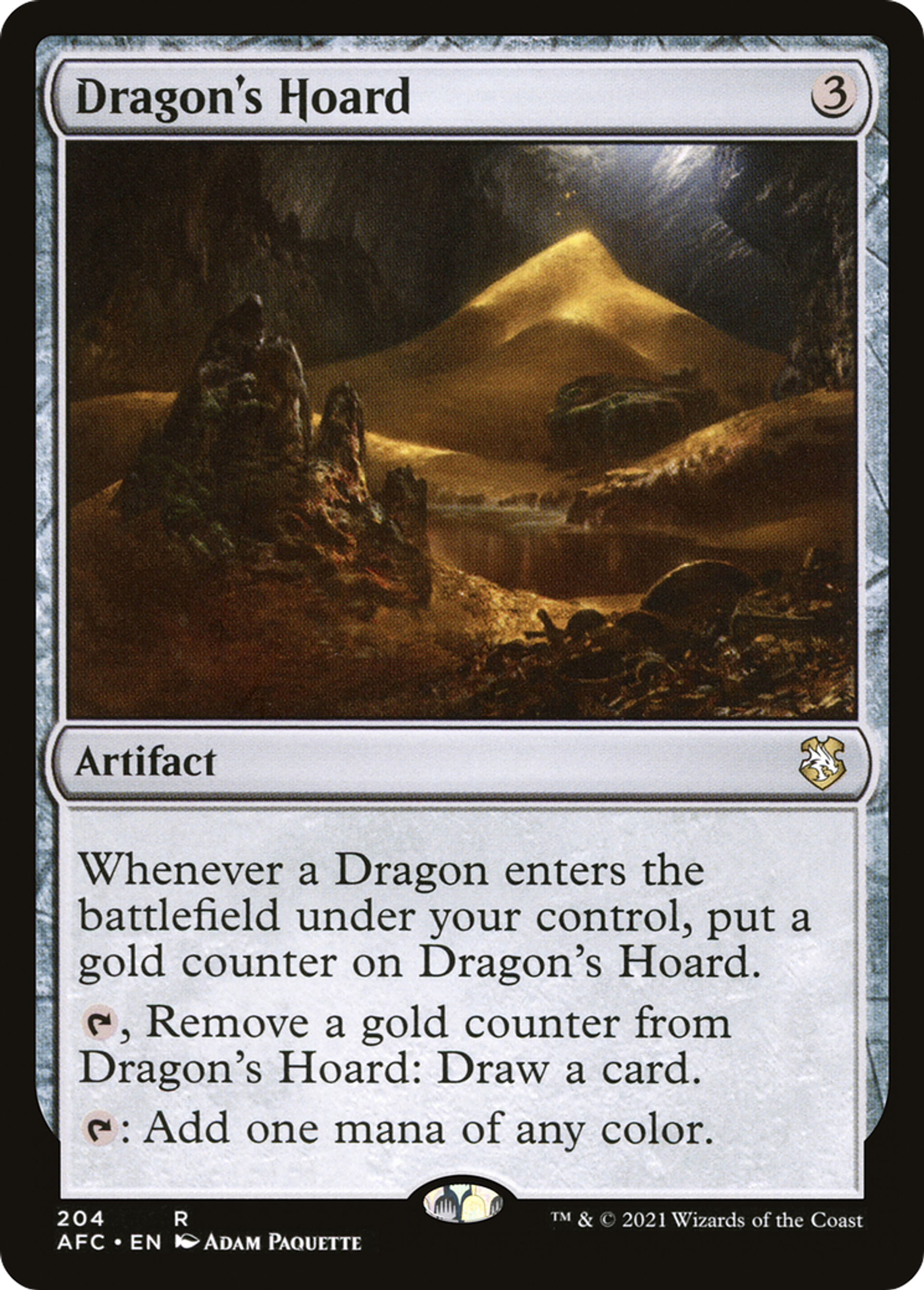 Butin du dragon — Forgotten Realms Commander — Magic: The Gathering