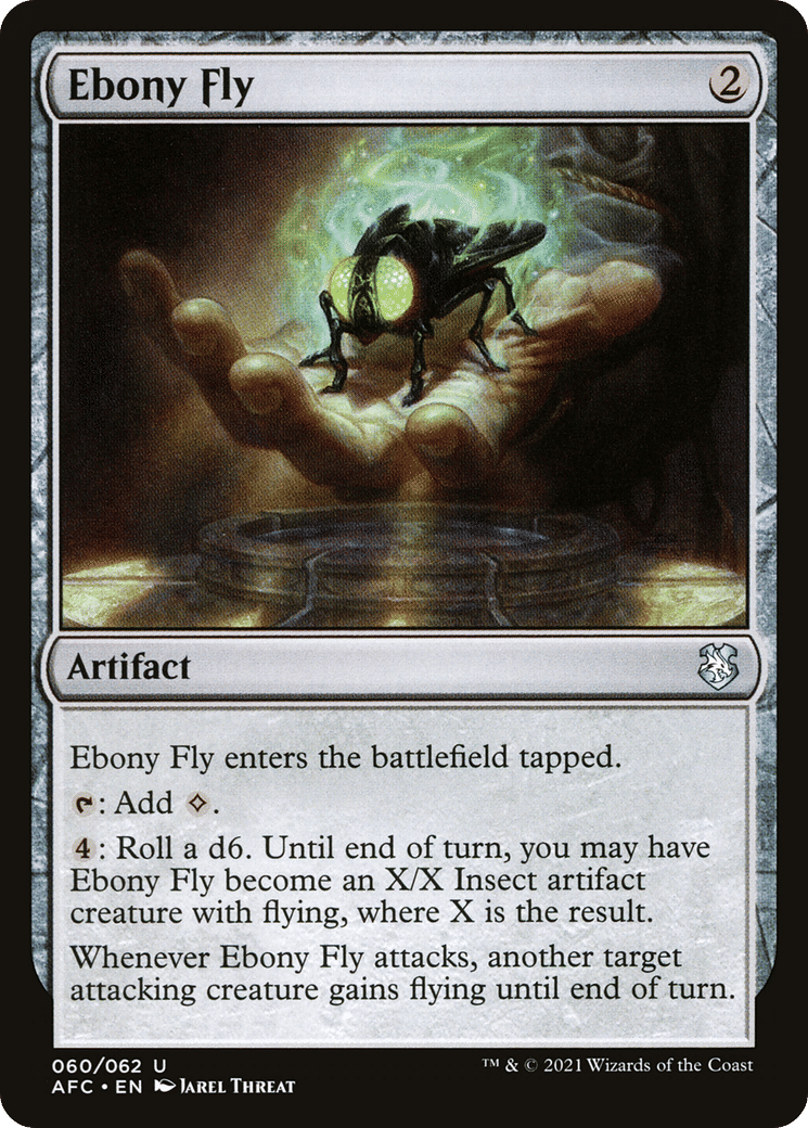 Ebony Fly — Forgotten Realms Commander — Magic: The Gathering