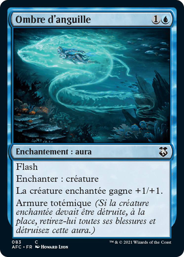 Ombre d'anguille — Forgotten Realms Commander — Magic: The Gathering