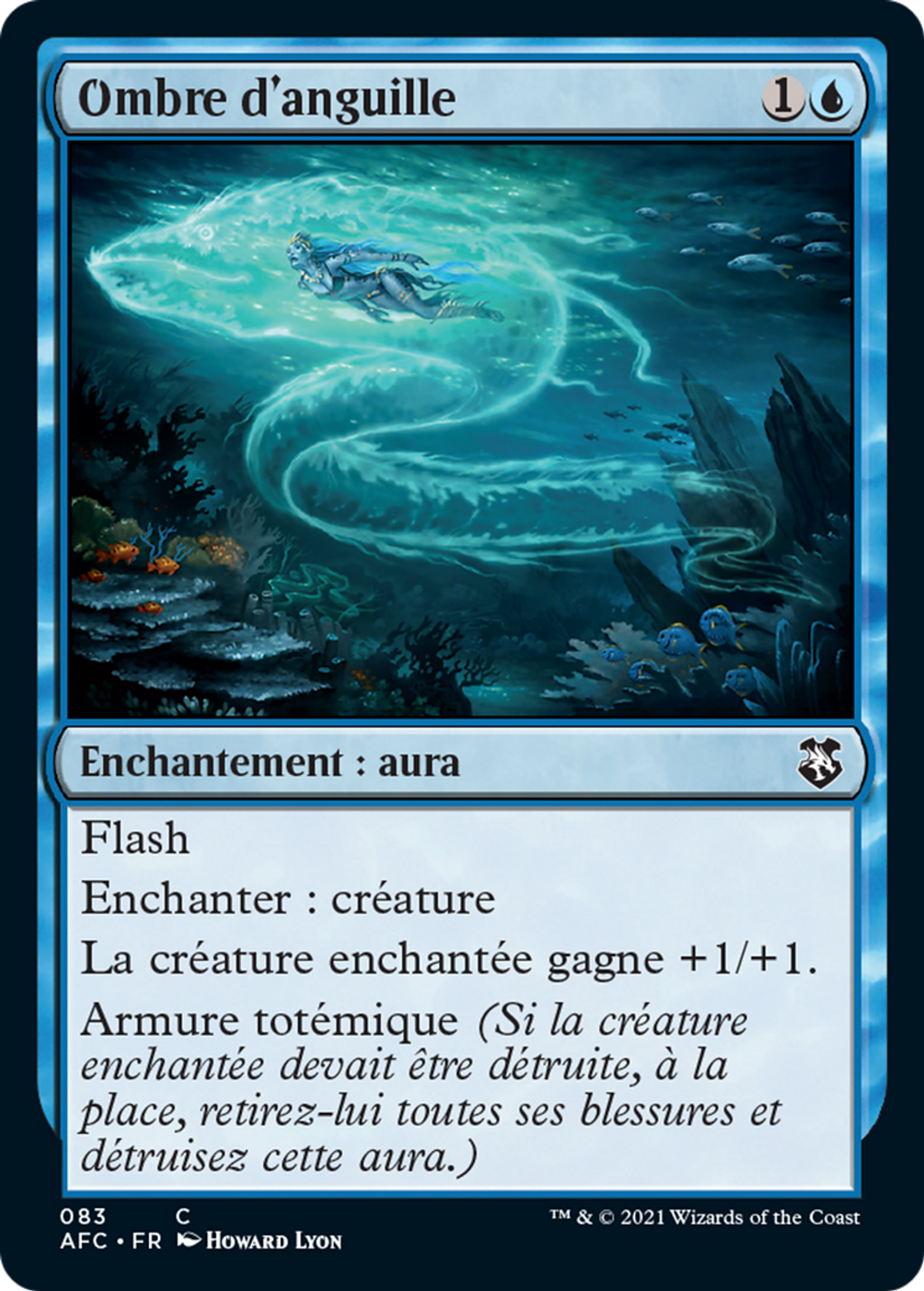 Ombre d'anguille — Forgotten Realms Commander — Magic: The Gathering
