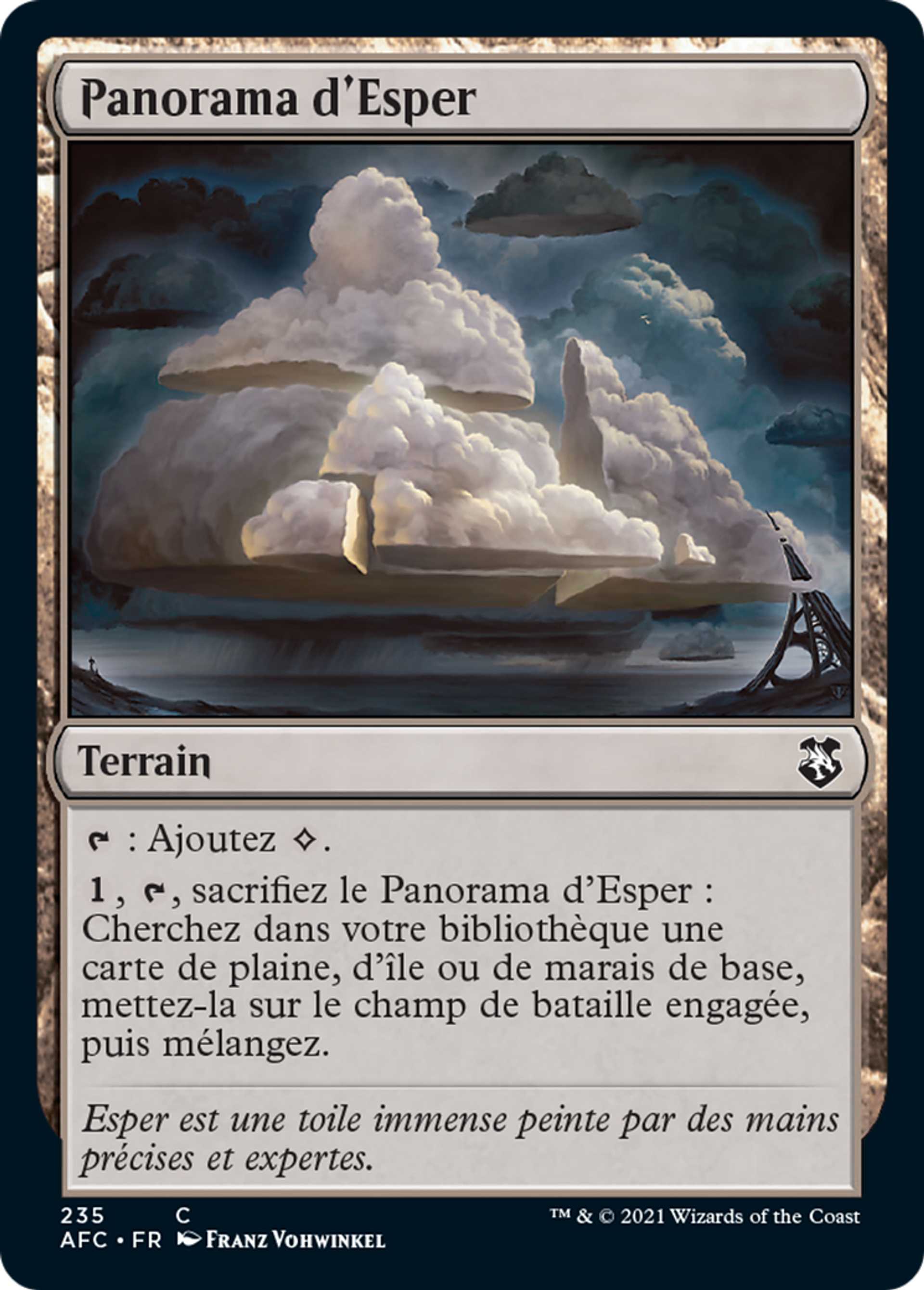 Panorama d'Esper — Forgotten Realms Commander — Magic: The Gathering