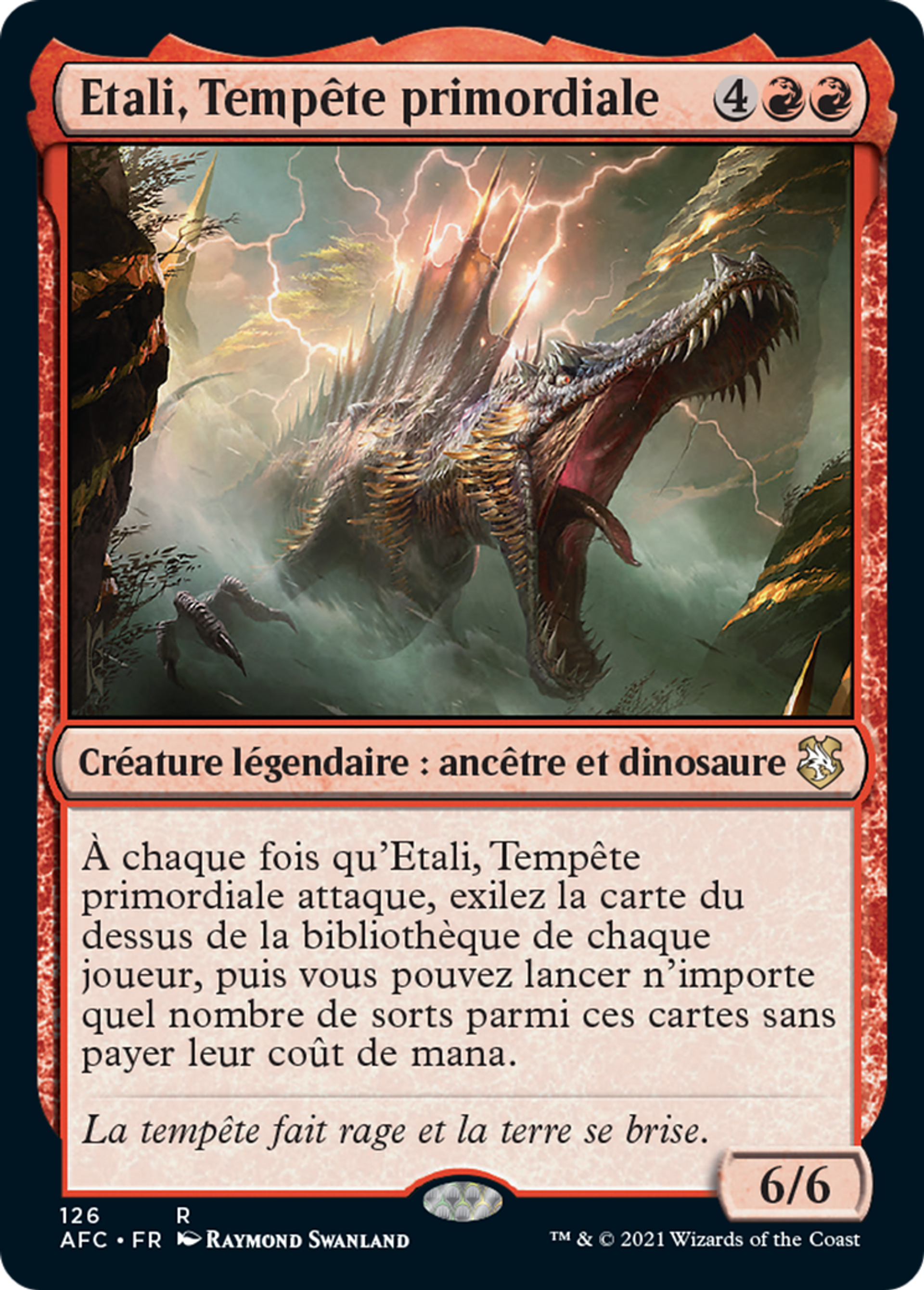 Etali, Tempête primordiale — Forgotten Realms Commander — Magic: The Gathering