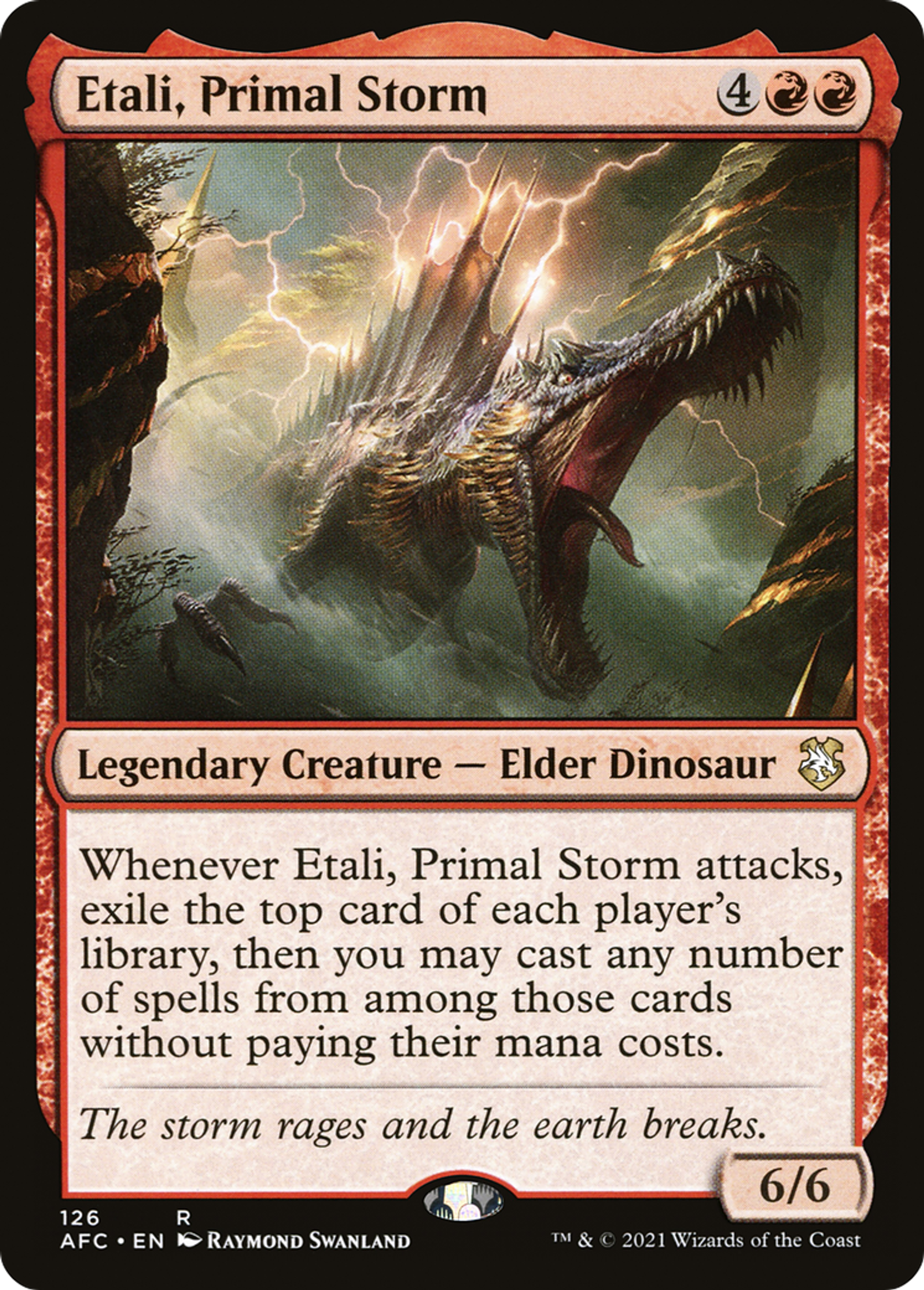 Etali, Primal Storm — Forgotten Realms Commander — Magic: The Gathering