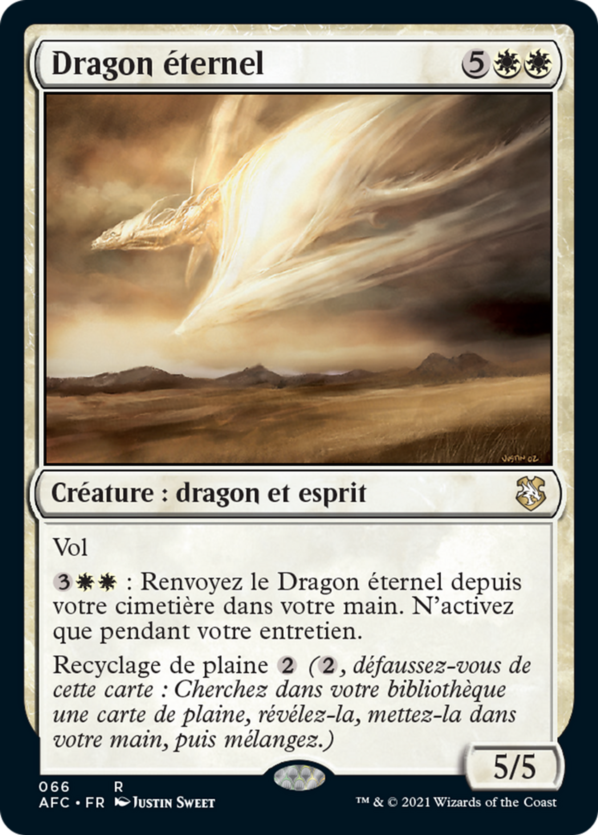 Dragon éternel — Forgotten Realms Commander — Magic: The Gathering