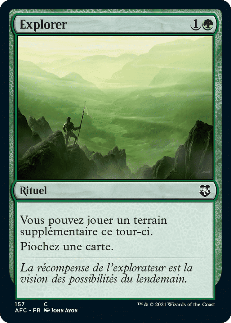 Explorer — Forgotten Realms Commander — Magic: The Gathering