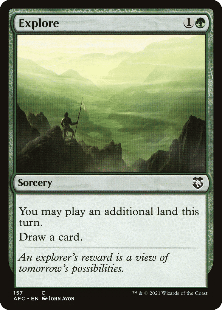 Explore — Forgotten Realms Commander — Magic: The Gathering
