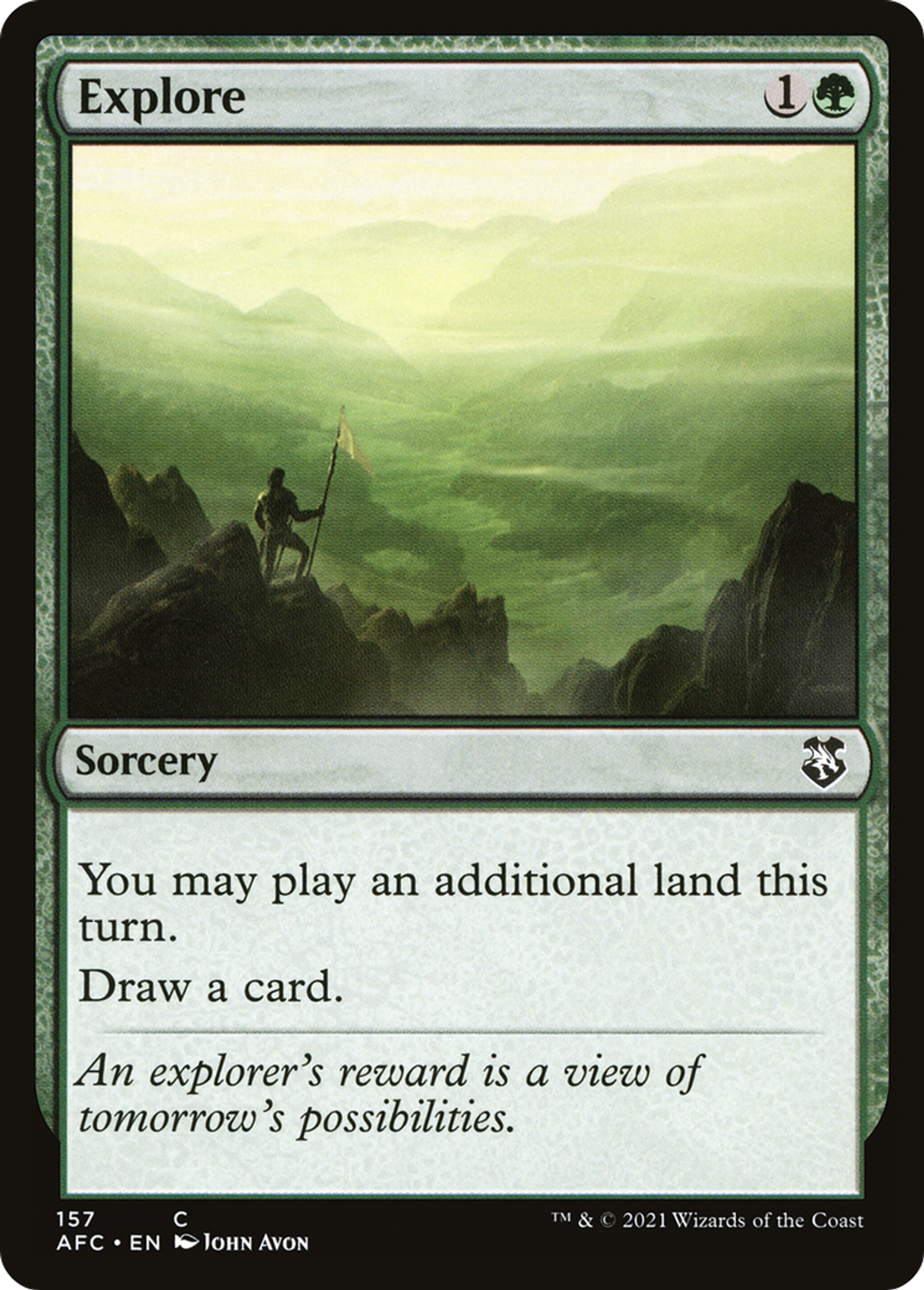Explore — Forgotten Realms Commander — Magic: The Gathering