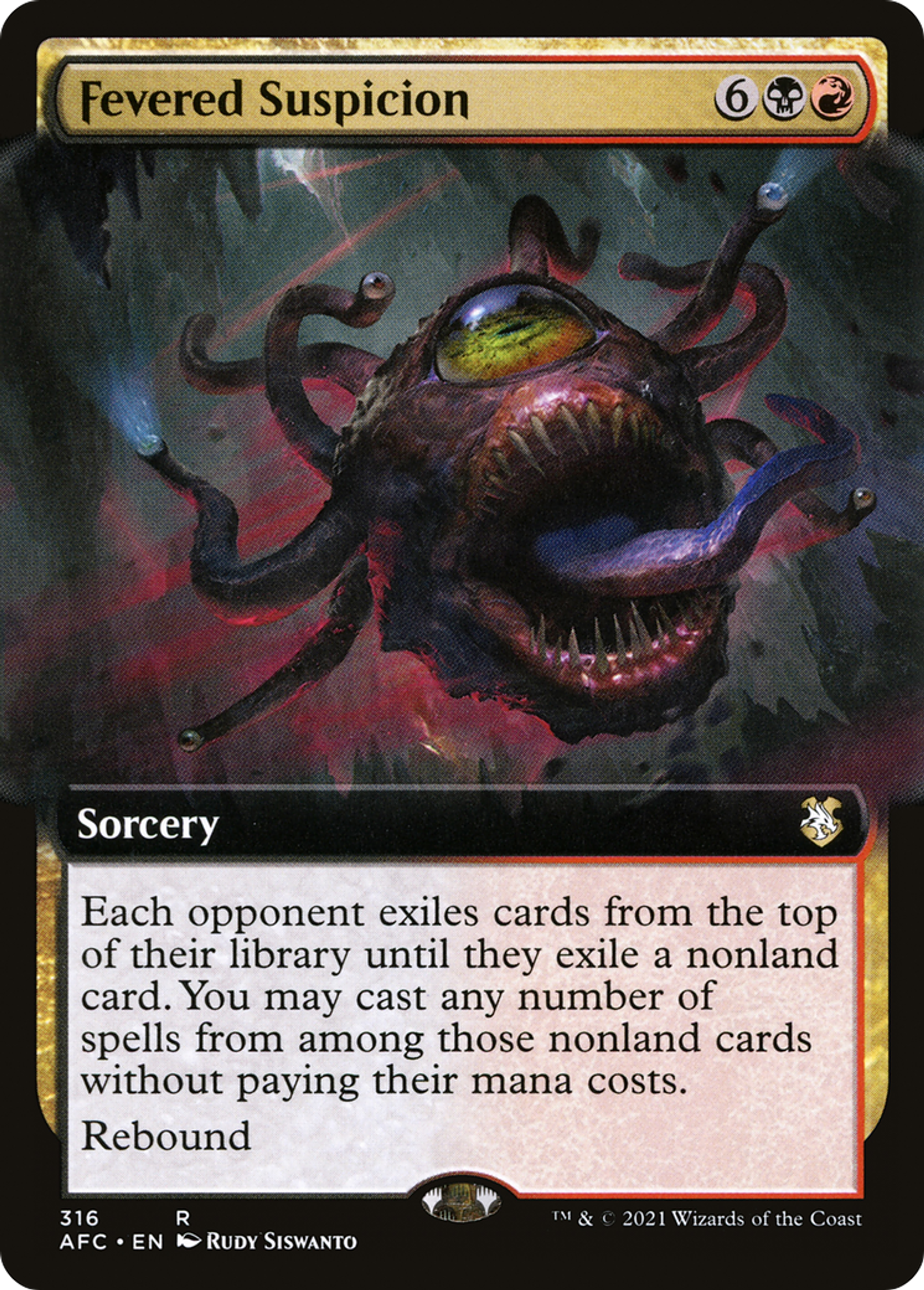 Fevered Suspicion — Forgotten Realms Commander — Magic: The Gathering
