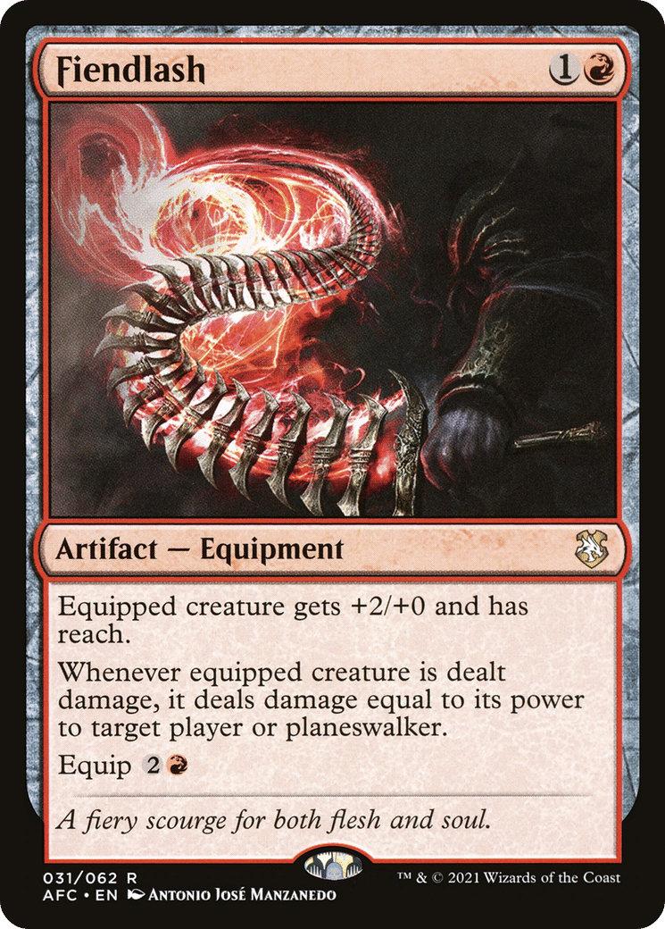 Fiendlash — Forgotten Realms Commander — Magic: The Gathering