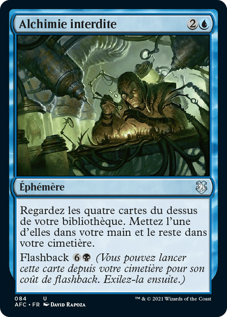 Alchimie interdite — Forgotten Realms Commander — Magic: The Gathering