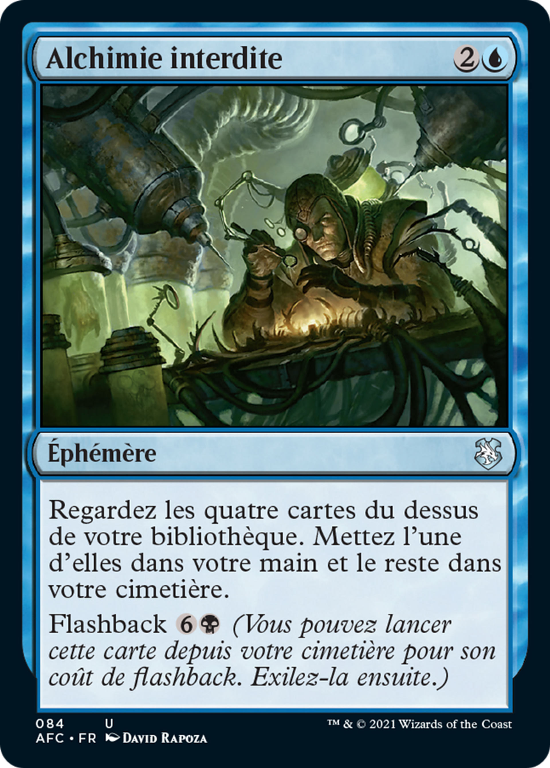 Alchimie interdite — Forgotten Realms Commander — Magic: The Gathering