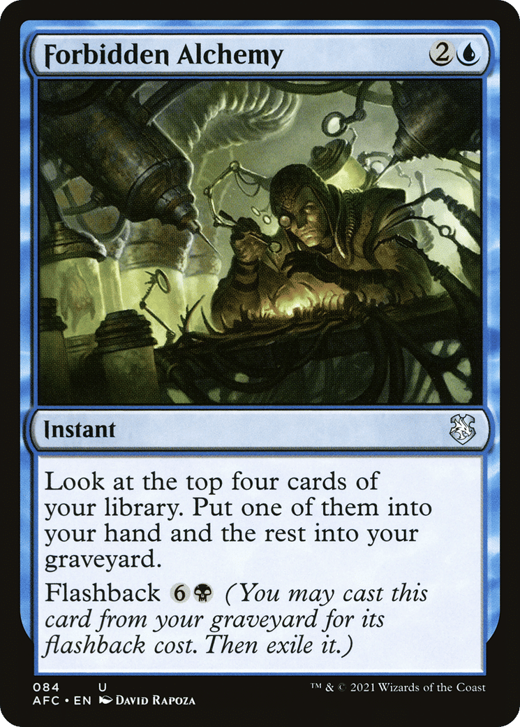 Forbidden Alchemy — Forgotten Realms Commander — Magic: The Gathering