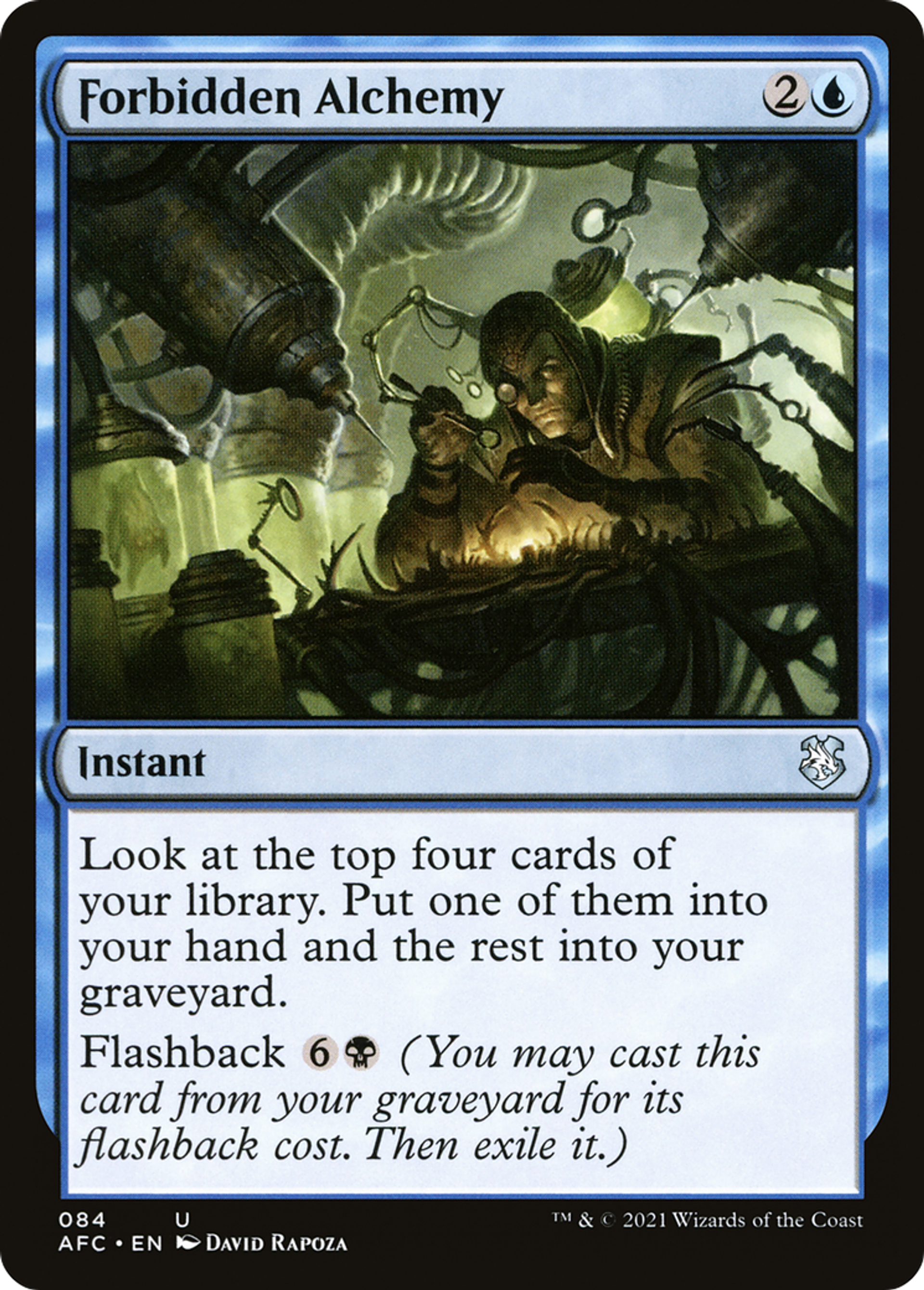 Forbidden Alchemy — Forgotten Realms Commander — Magic: The Gathering