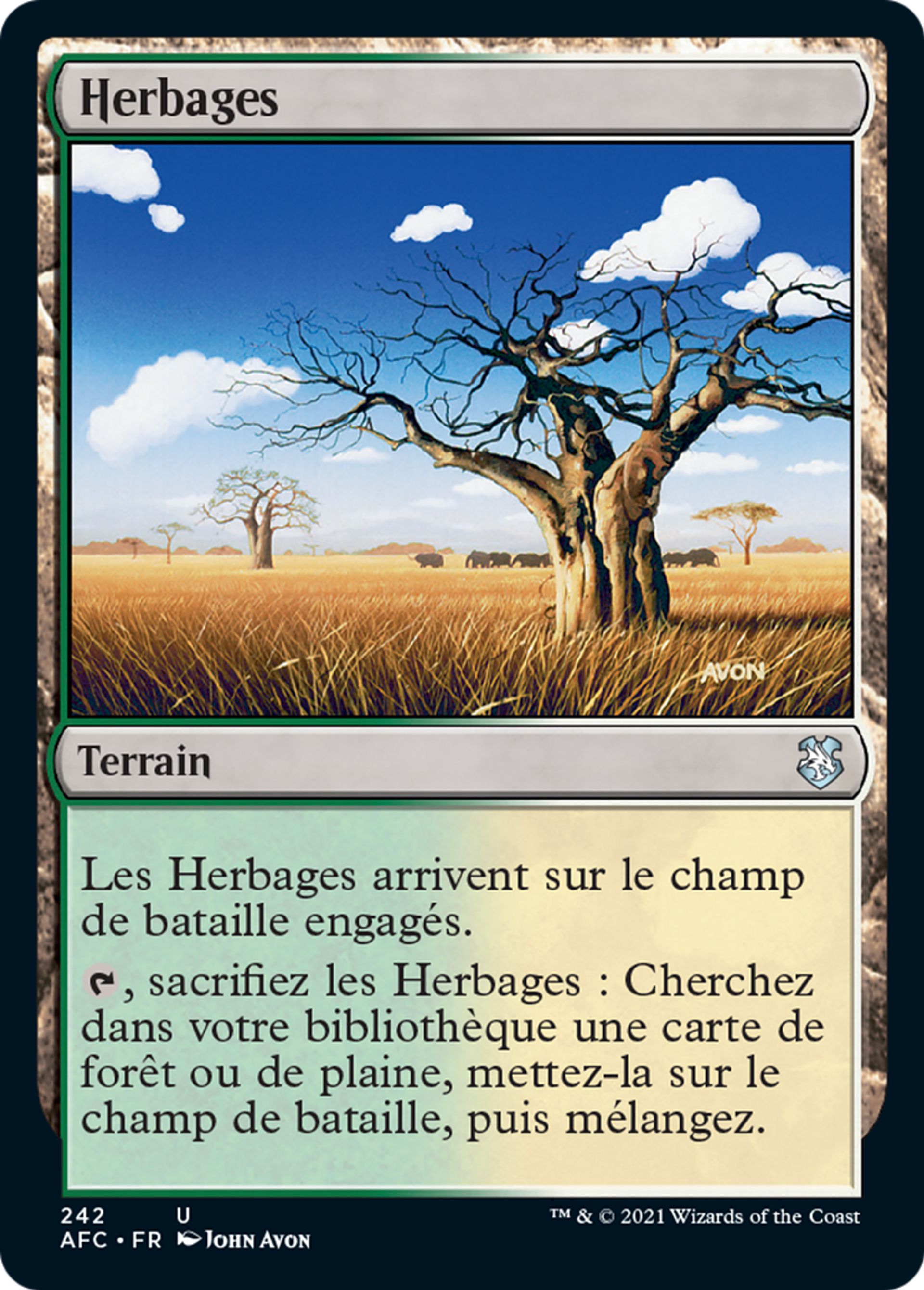 Herbages — Forgotten Realms Commander — Magic: The Gathering