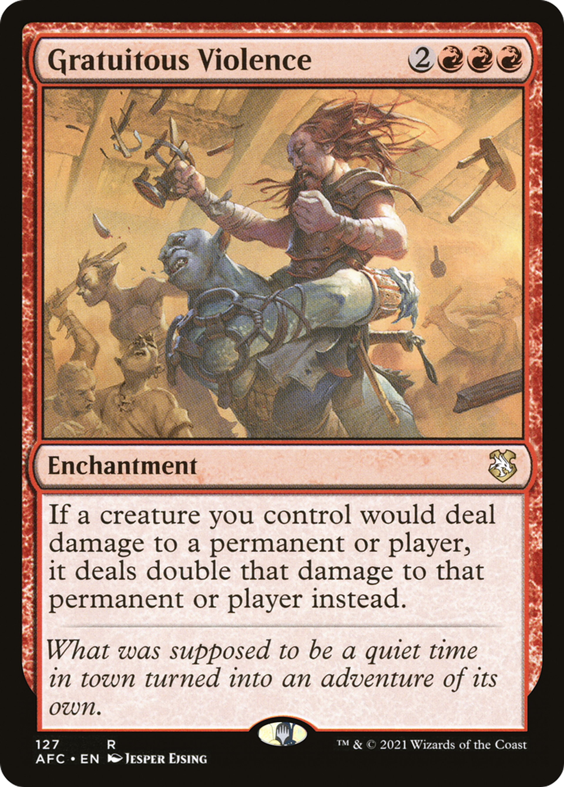 Gratuitous Violence — Forgotten Realms Commander — Magic: The Gathering