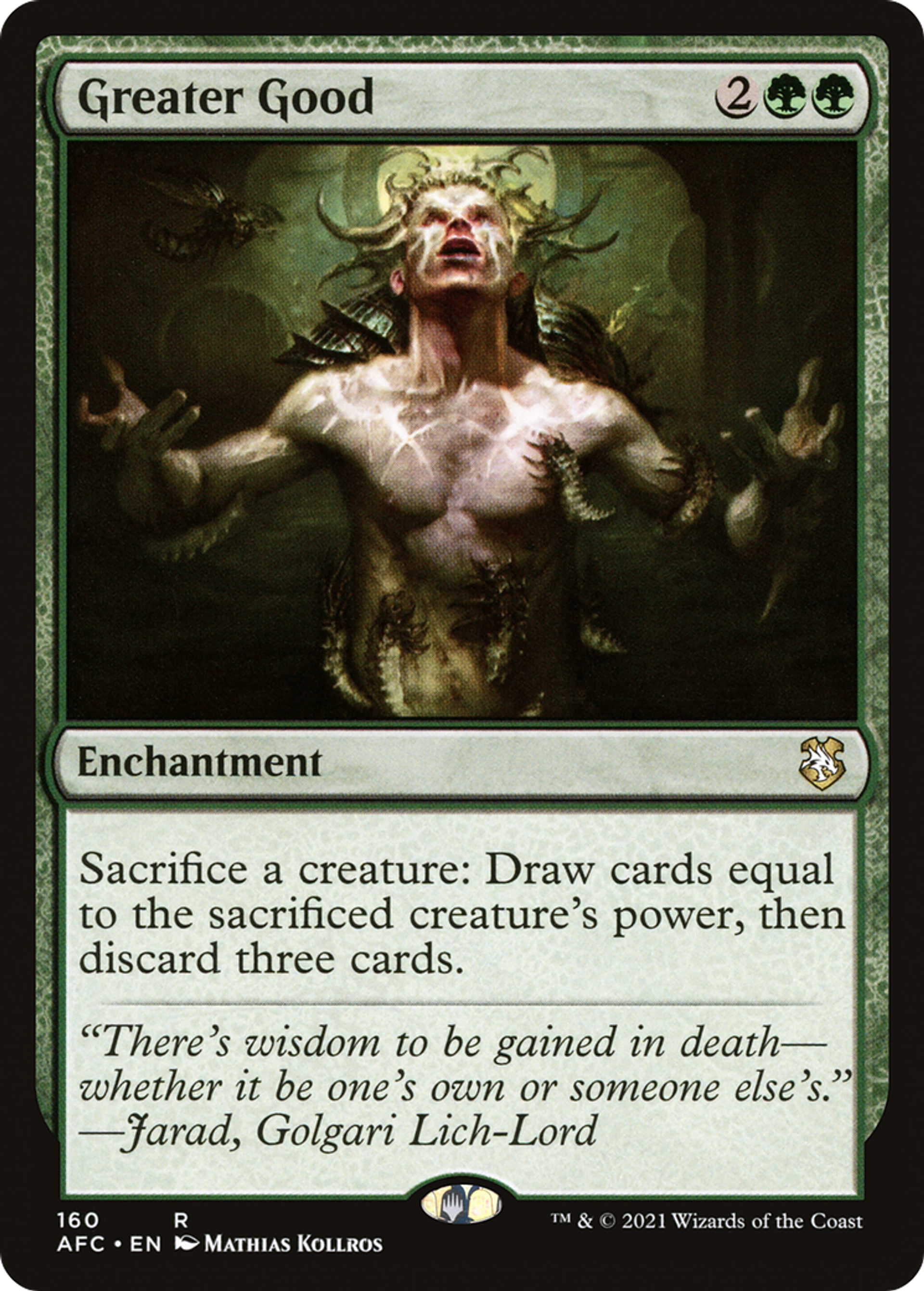 Greater Good — Forgotten Realms Commander — Magic: The Gathering
