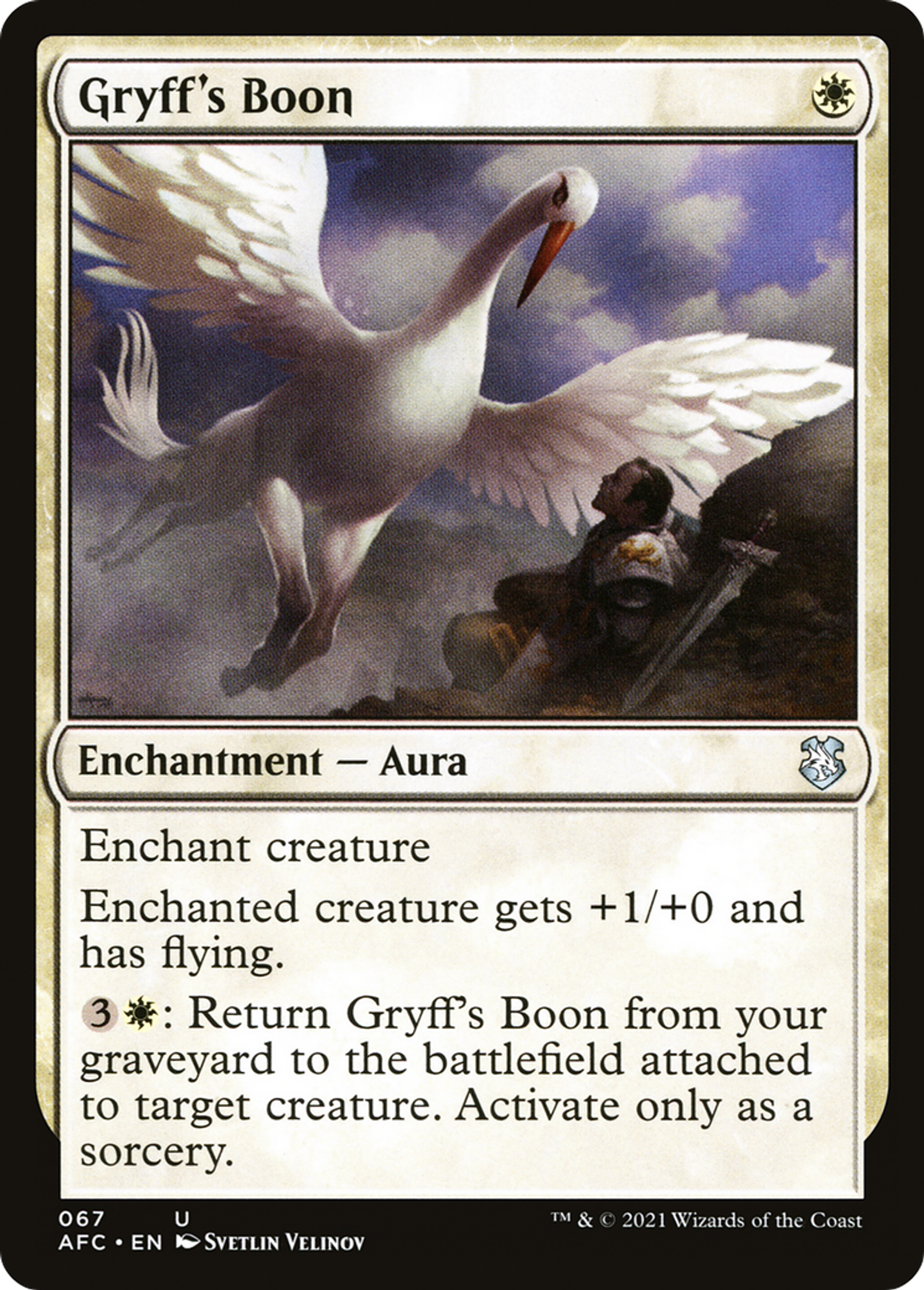 Gryff's Boon — Forgotten Realms Commander — Magic: The Gathering