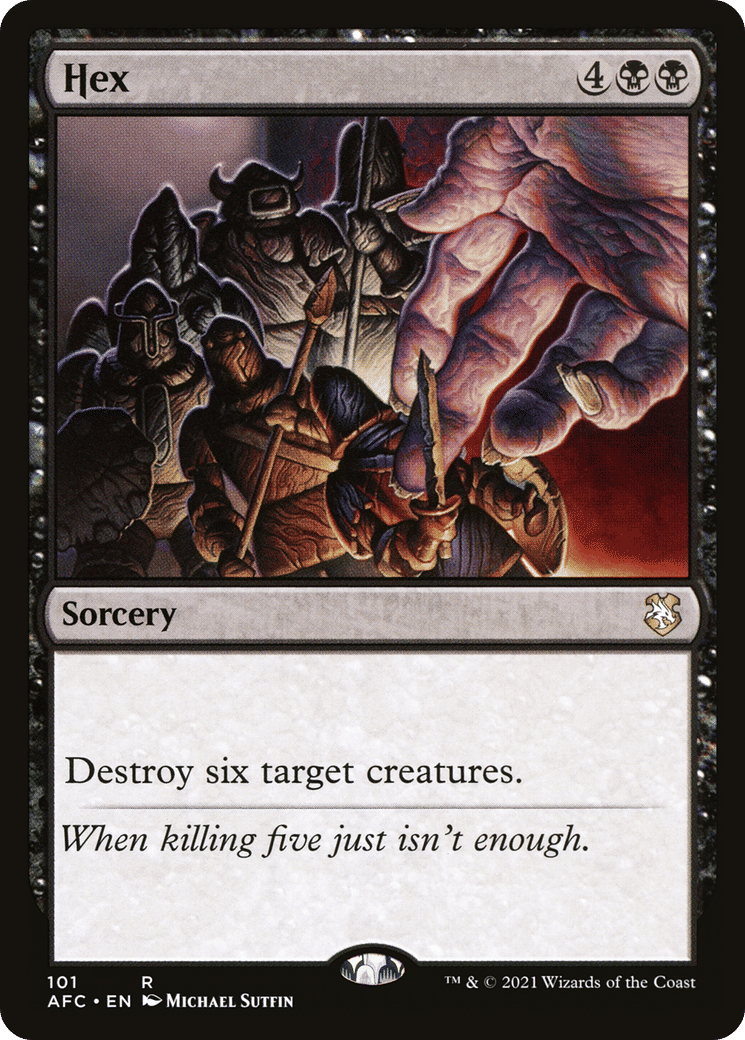 Hex — Forgotten Realms Commander — Magic: The Gathering