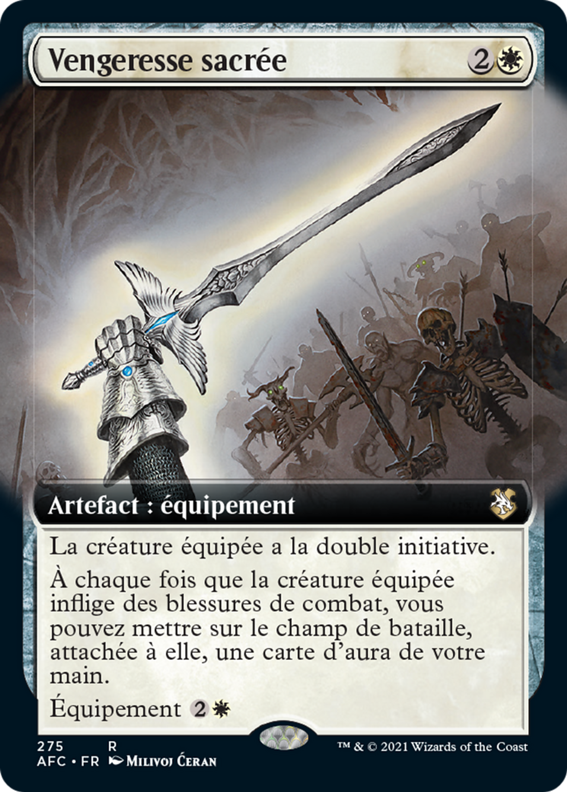 Vengeresse sacrée — Forgotten Realms Commander — Magic: The Gathering