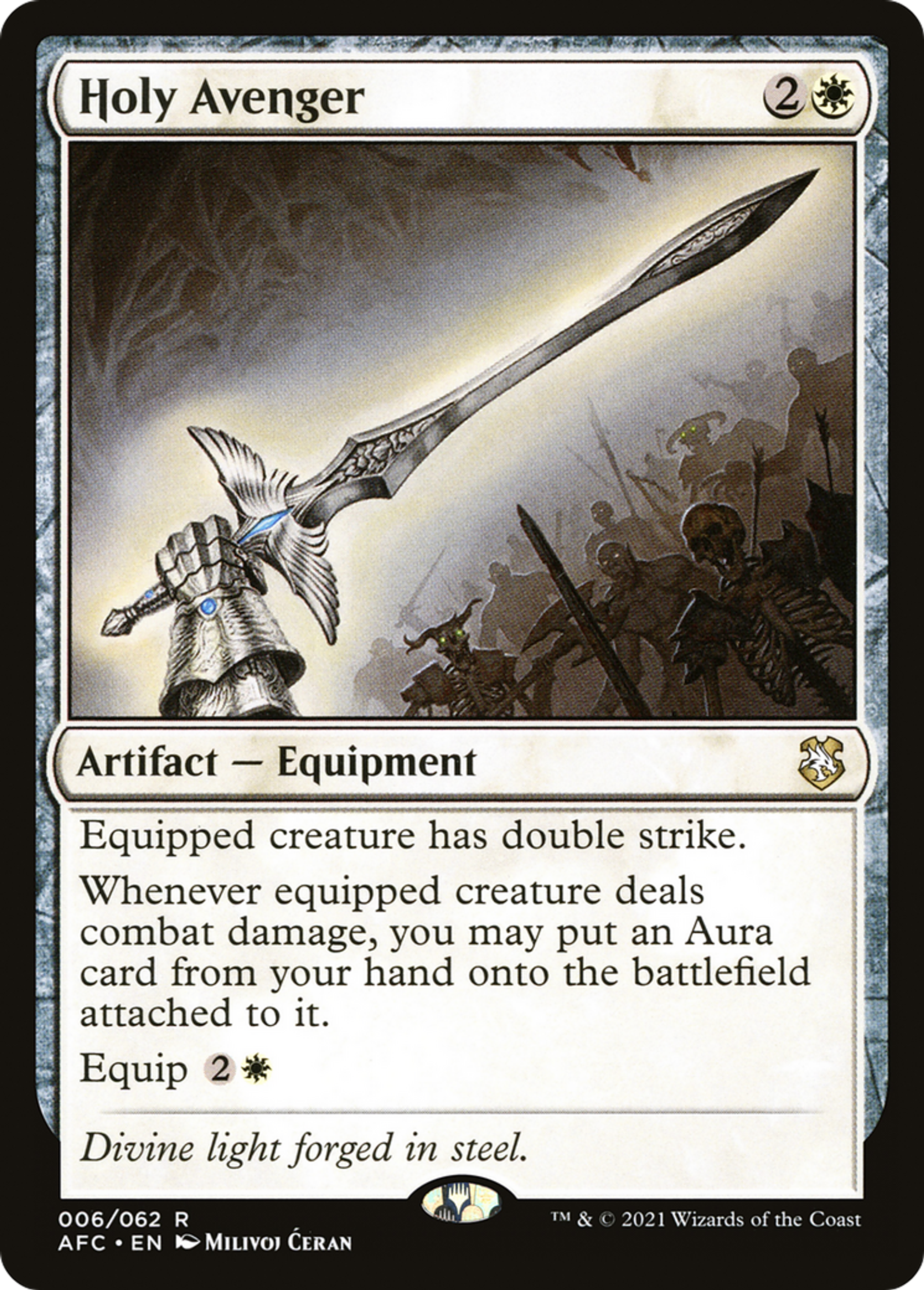 Holy Avenger — Forgotten Realms Commander — Magic: The Gathering