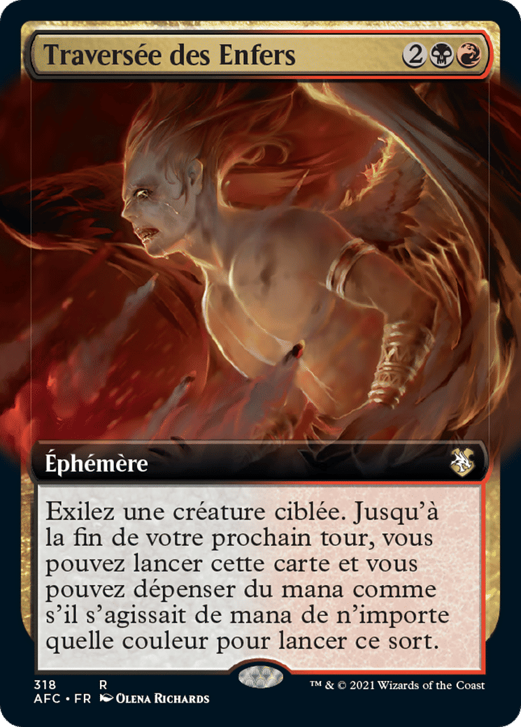 Traversée des Enfers — Forgotten Realms Commander — Magic: The Gathering