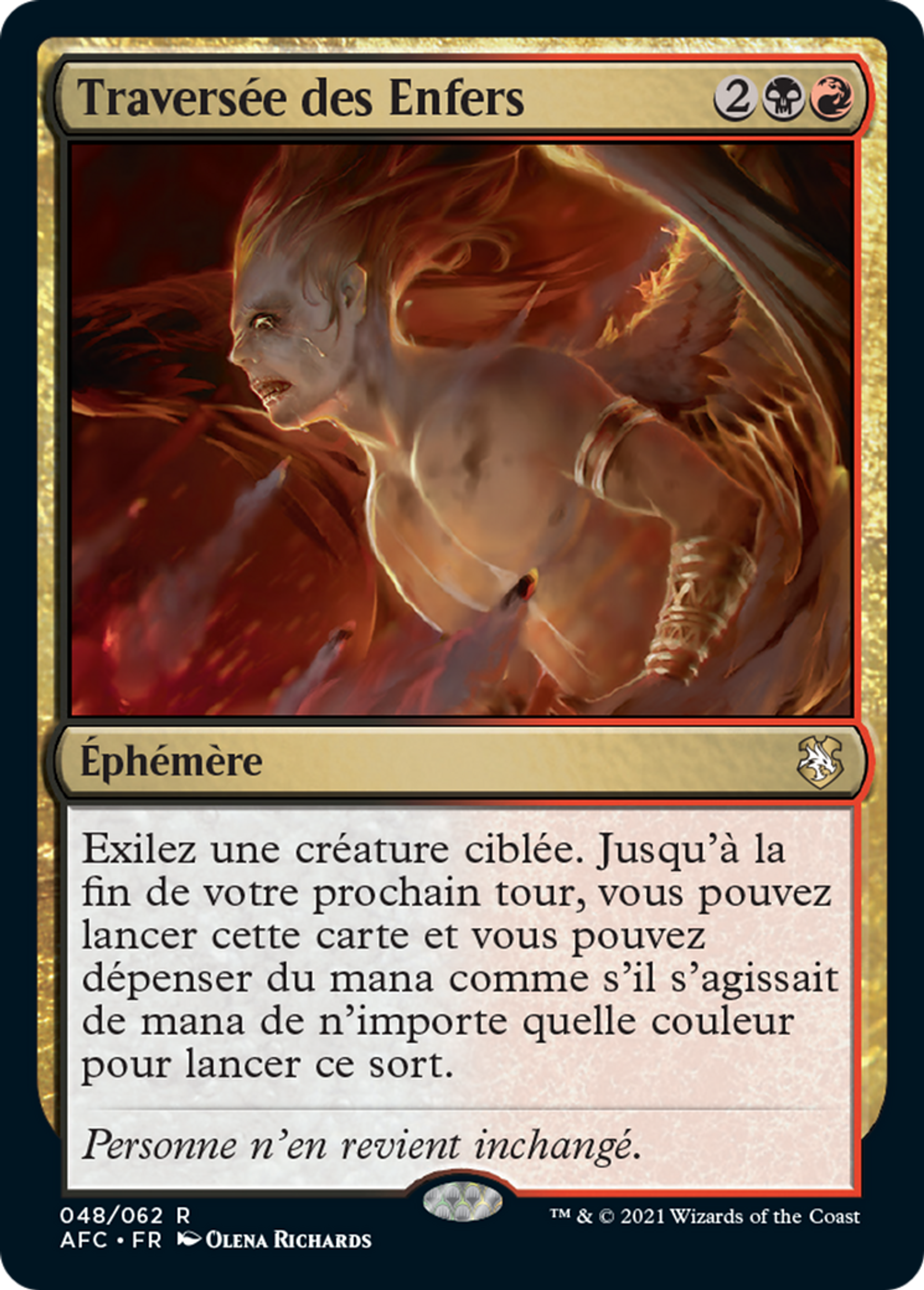 Traversée des Enfers — Forgotten Realms Commander — Magic: The Gathering