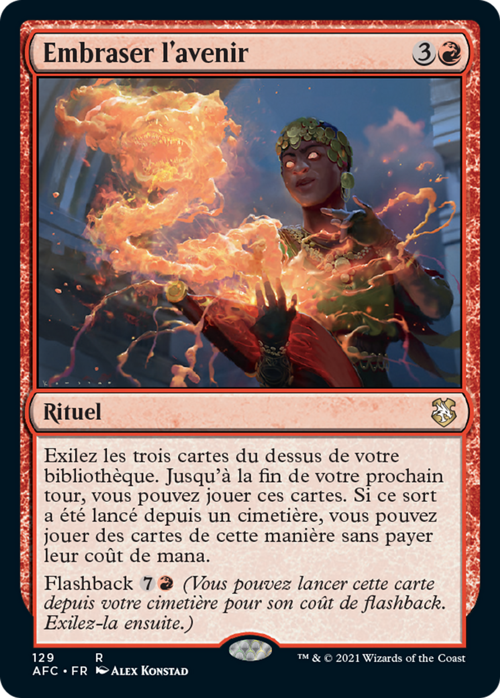 Embraser l'avenir — Forgotten Realms Commander — Magic: The Gathering